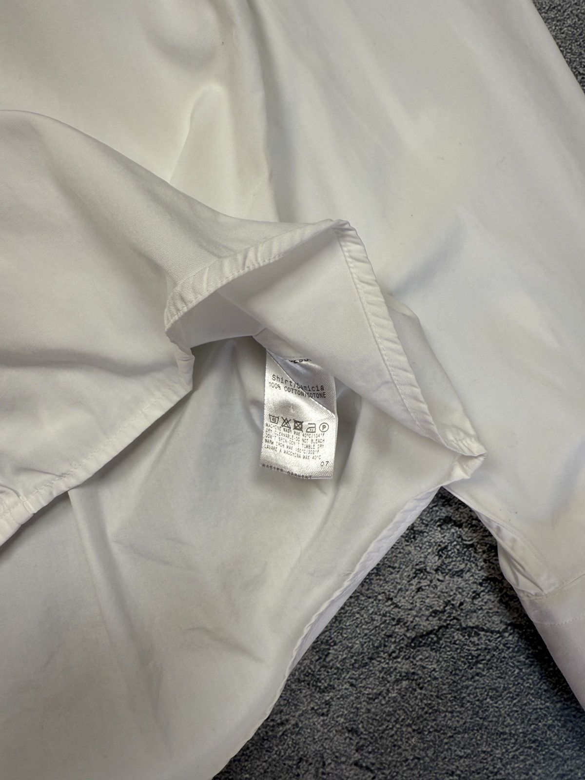 Gucci Vintage Gucci White Shirt Size US L / EU 52-54 / 3 - 11 Thumbnail