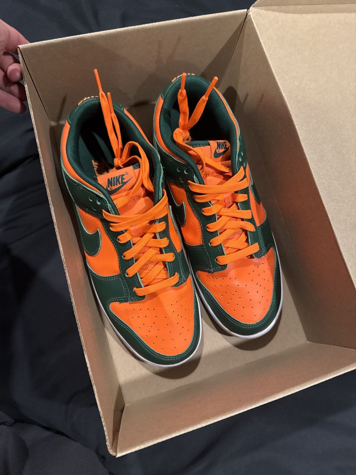 Nike Miami Hurricane- Nike SB Dunk Low Size US 9 / EU 42 - 5 Thumbnail