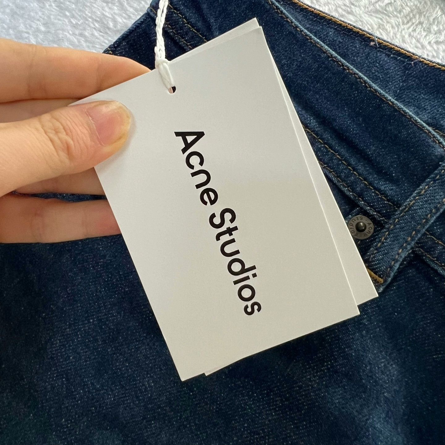 Acne Studios Acne Studios Dark Blue Denim Pants Size US 34 / EU 50 - 5 Thumbnail