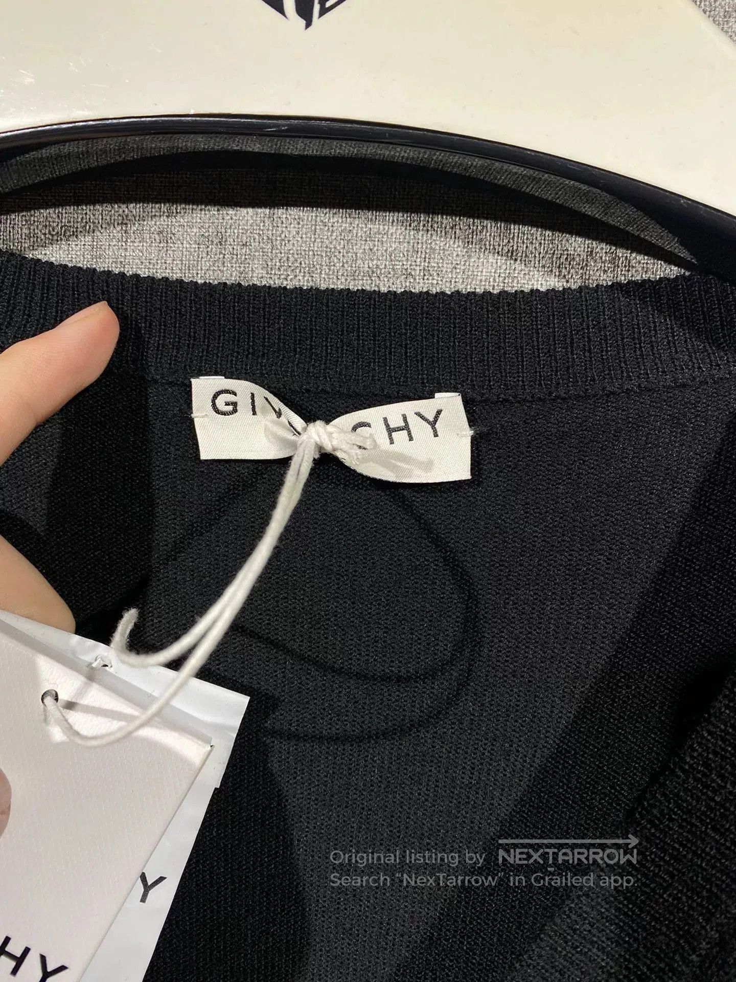 Givenchy Givenchy Black Knit Cardigan, New Condition. Size US M / EU 48-50 / 2 - 6 Thumbnail