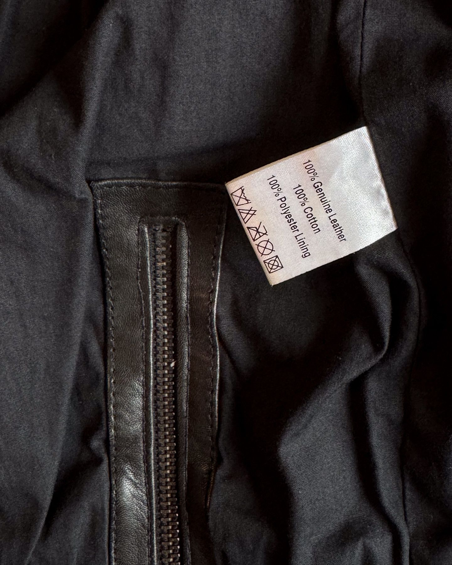 Reiss 2000's Reiss Leather Jacket Size US M / EU 48-50 / 2 - 7 Thumbnail