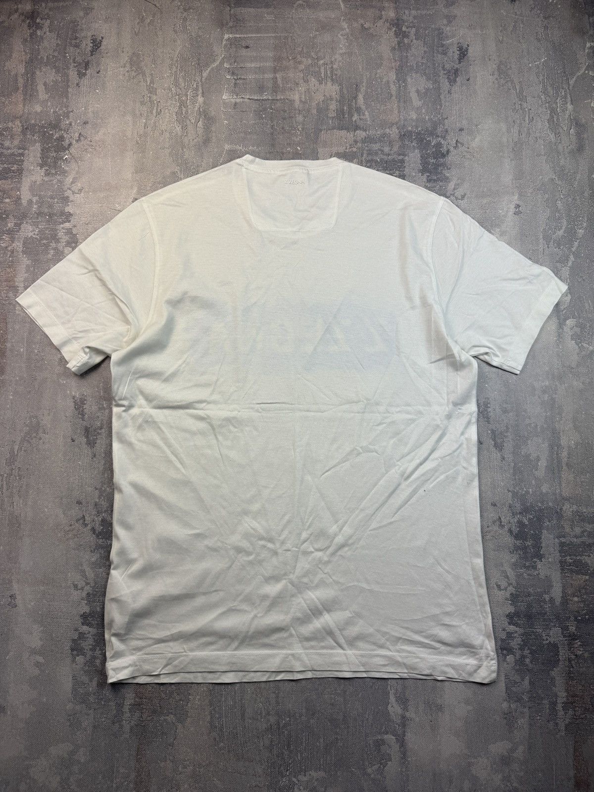 Z Zegna White T-shirt Ermenegildo Zegna ZZegna Tee Size US L / EU 52-54 / 3 - 5 Thumbnail