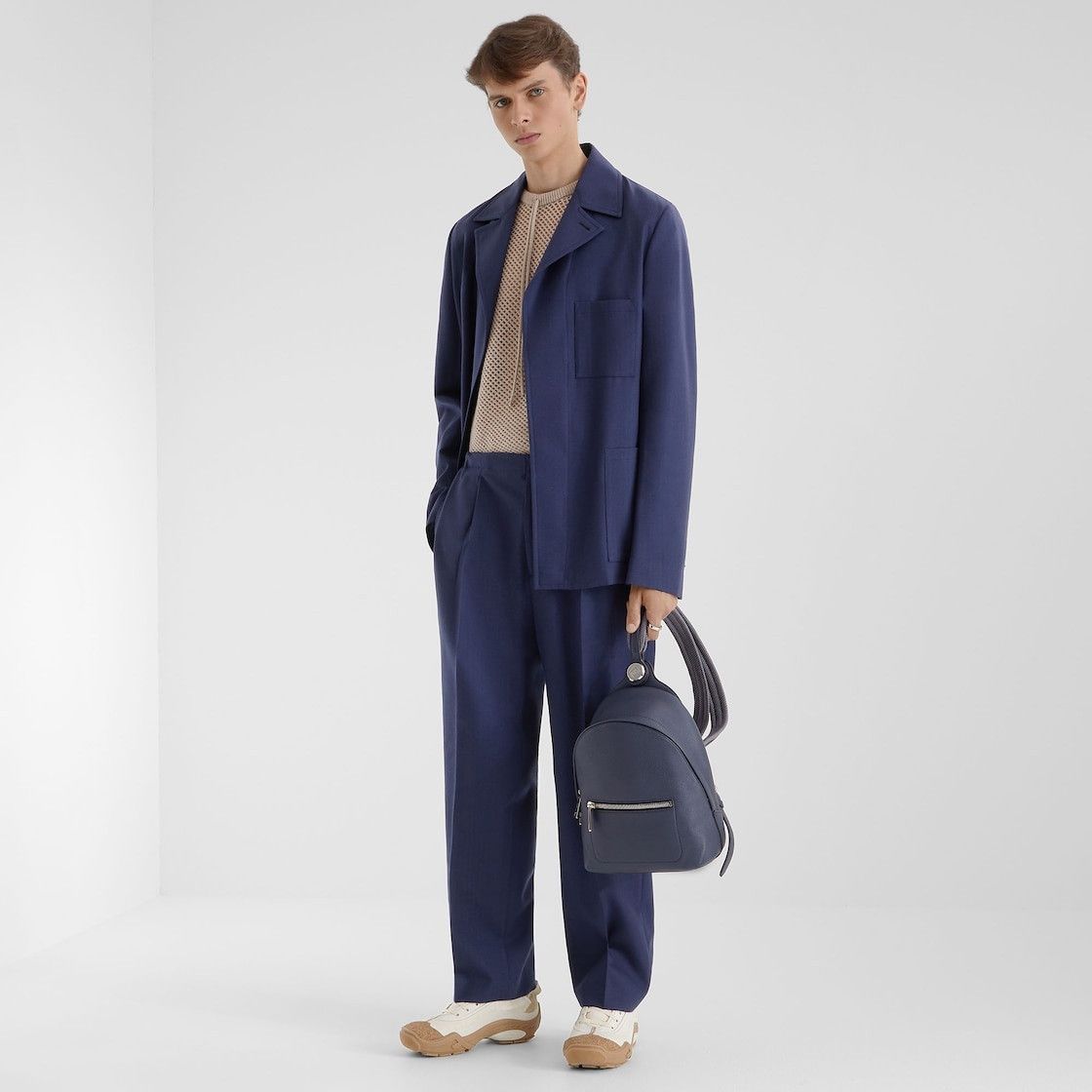 Fendi o1s1wg111025 Jacket in Blue Size US XL / EU 56 / 4 - 4 Thumbnail