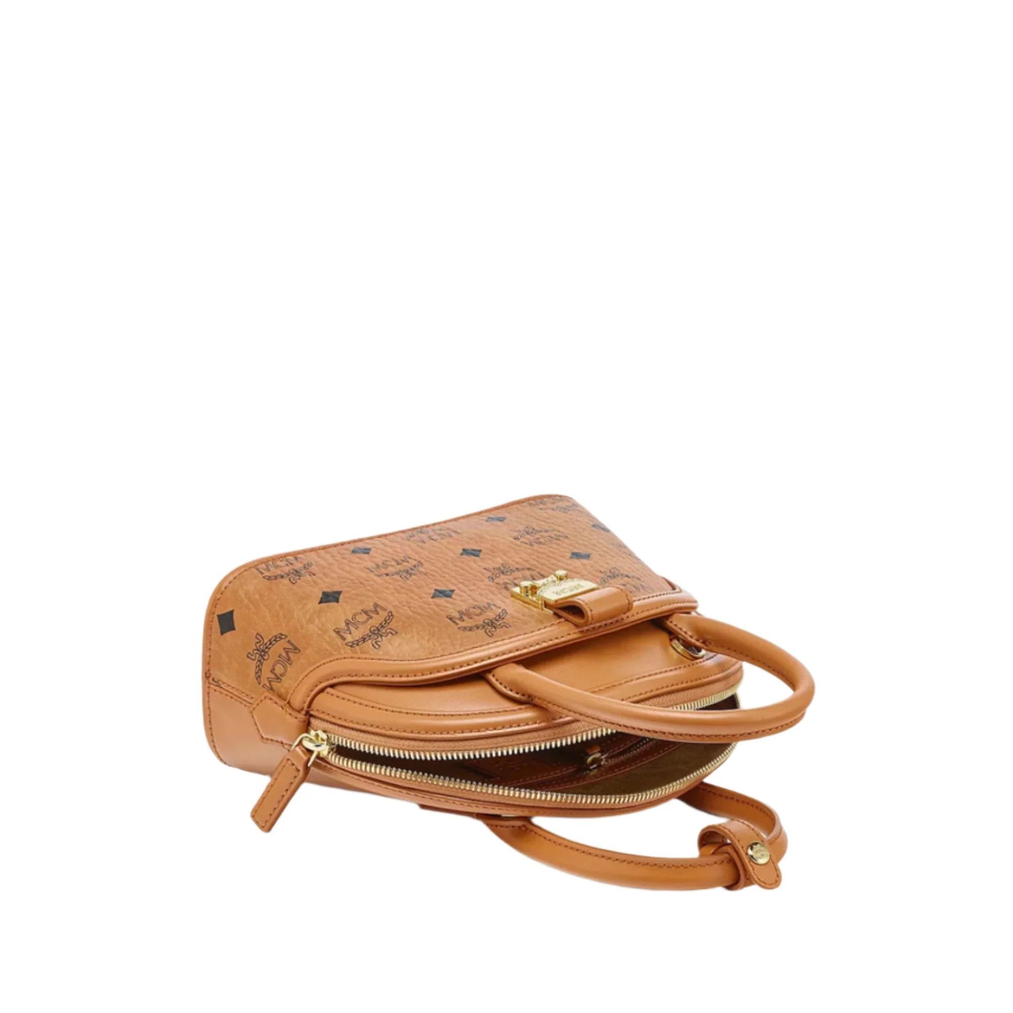MCM o1mt1gz0625 Size: OS / Small Tote Bag in Brown Size ONE SIZE - 3 Thumbnail