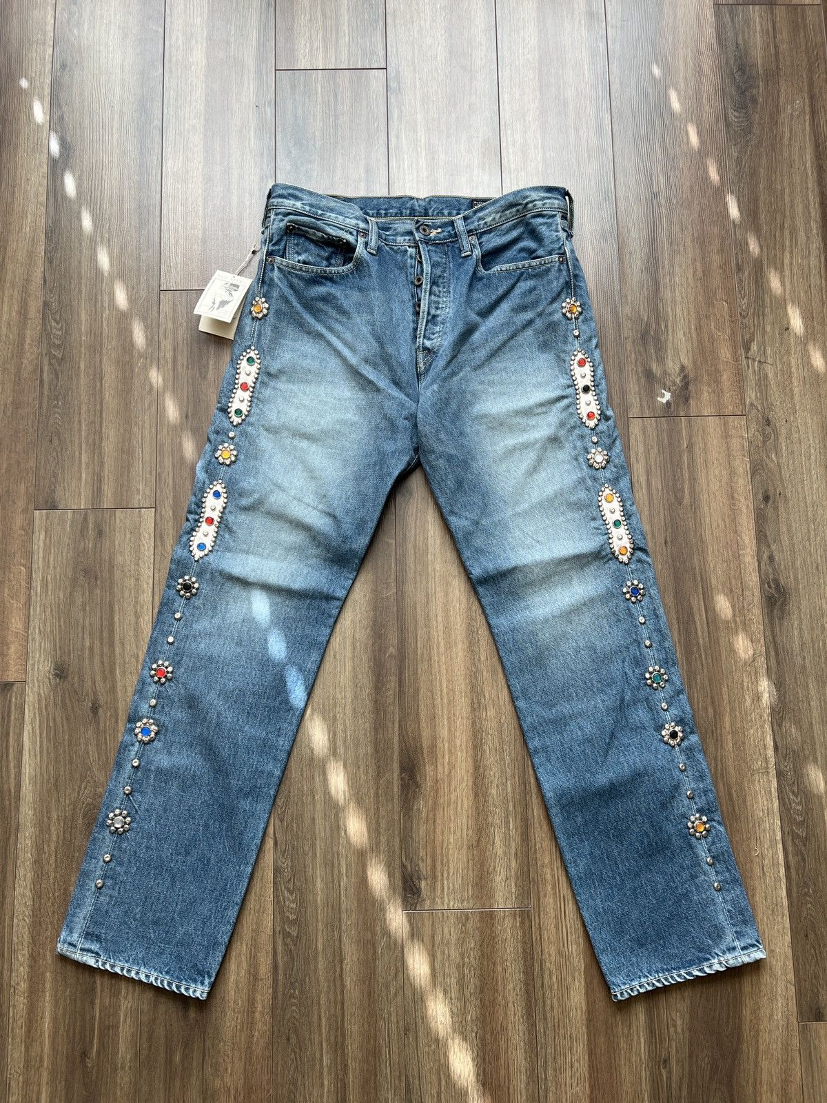 Kapital Kapital Monkey Cisco Gemstone denim New Size US 34 / EU 50 - 1 Thumbnail
