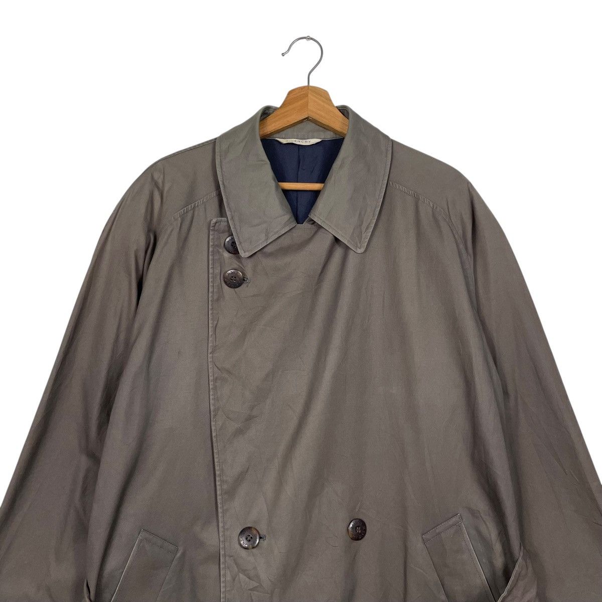 Givenchy Givenchy Monsieur Double Breasted Trench Coat Size US M / EU 48-50 / 2 - 2 Thumbnail