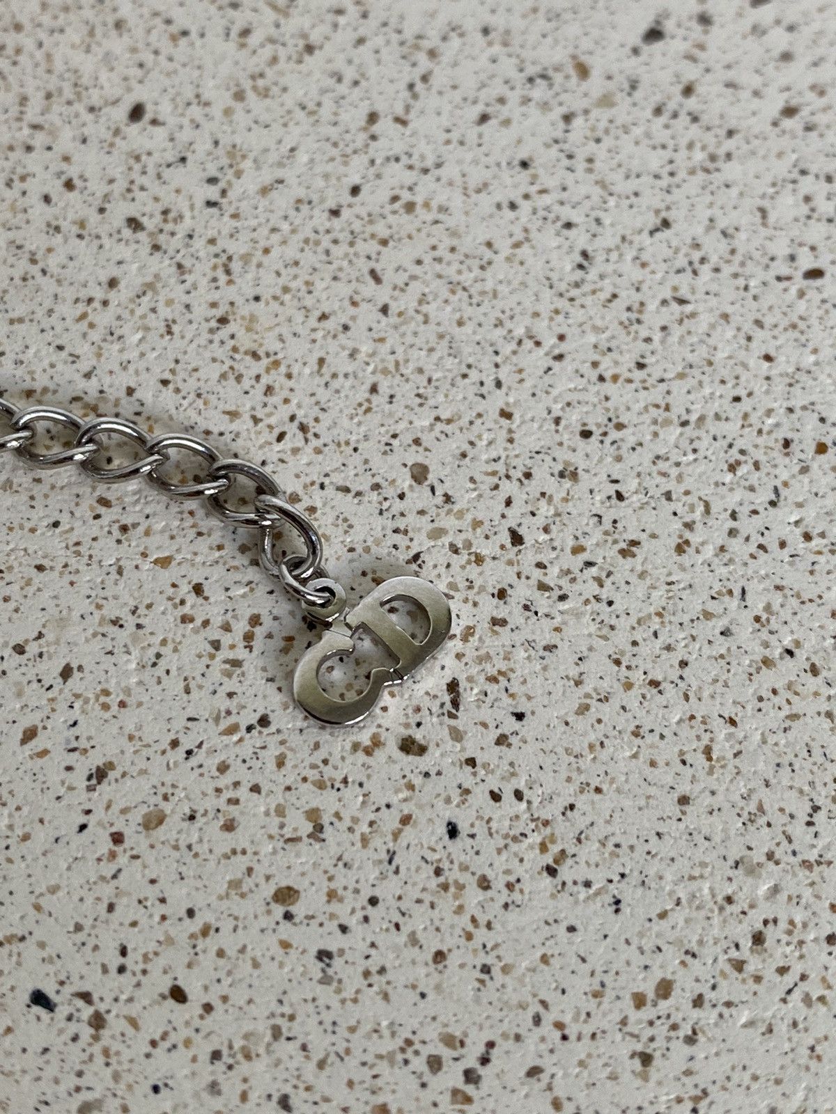 Dior × Vintage Christian Dior necklace rhinestones crystals charm chain Size ONE SIZE - 4 Thumbnail