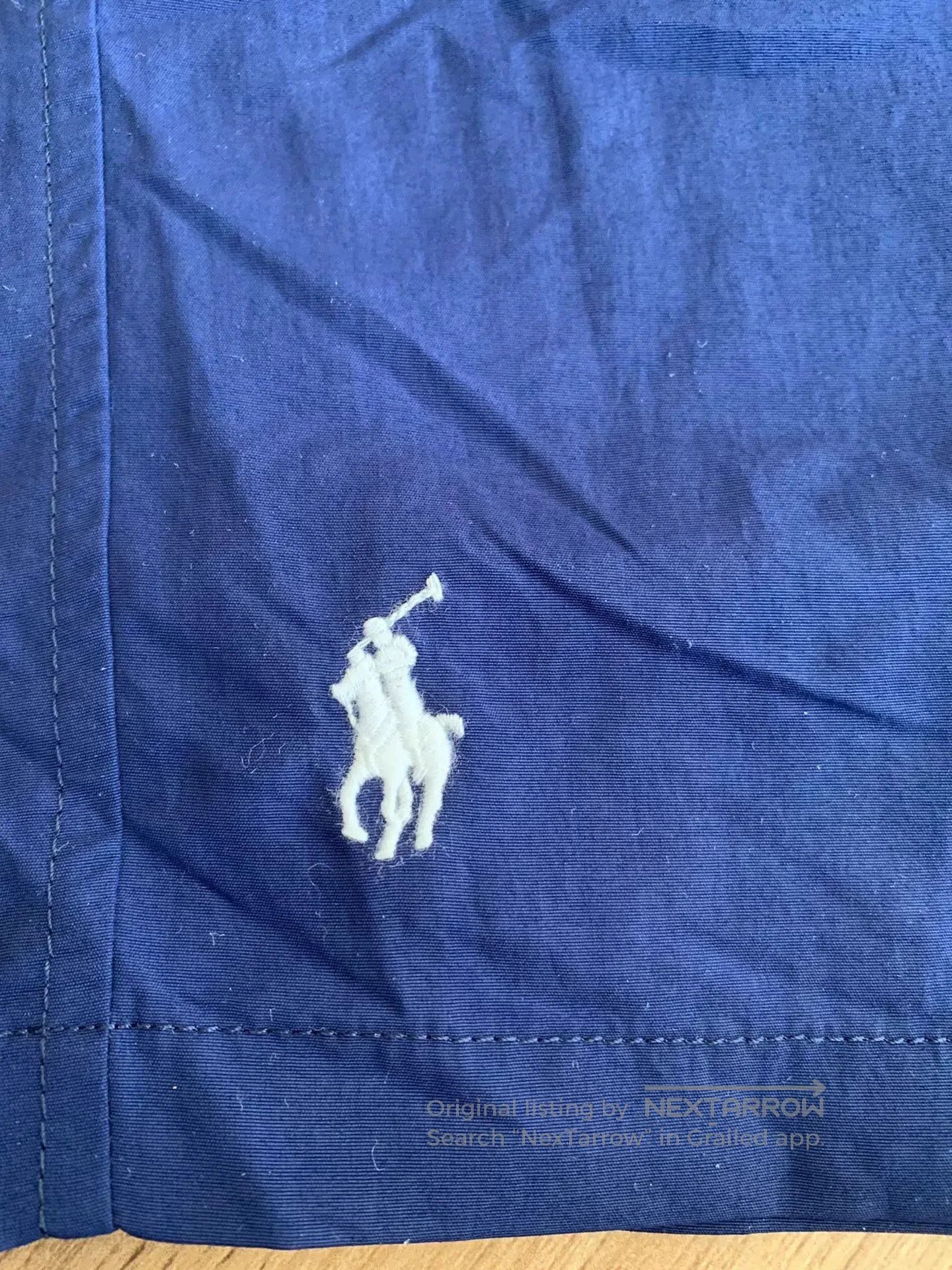 RRL Ralph Lauren Balenciaga SS22 Logo Gray Sports Shorts. Size US 30 / EU 46 - 7 Thumbnail