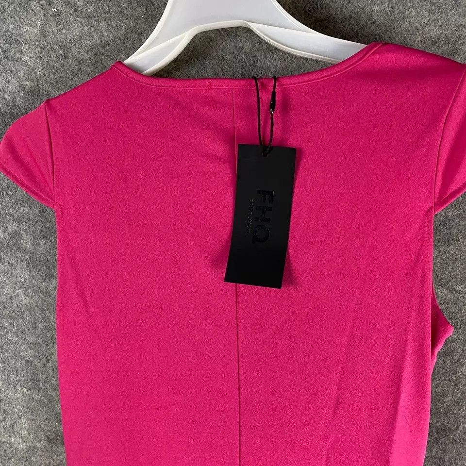 Other FHQ Collection Dress Small Women's NWT Pink Long Polyester S Size S / US 4 / IT 40 - 6 Thumbnail