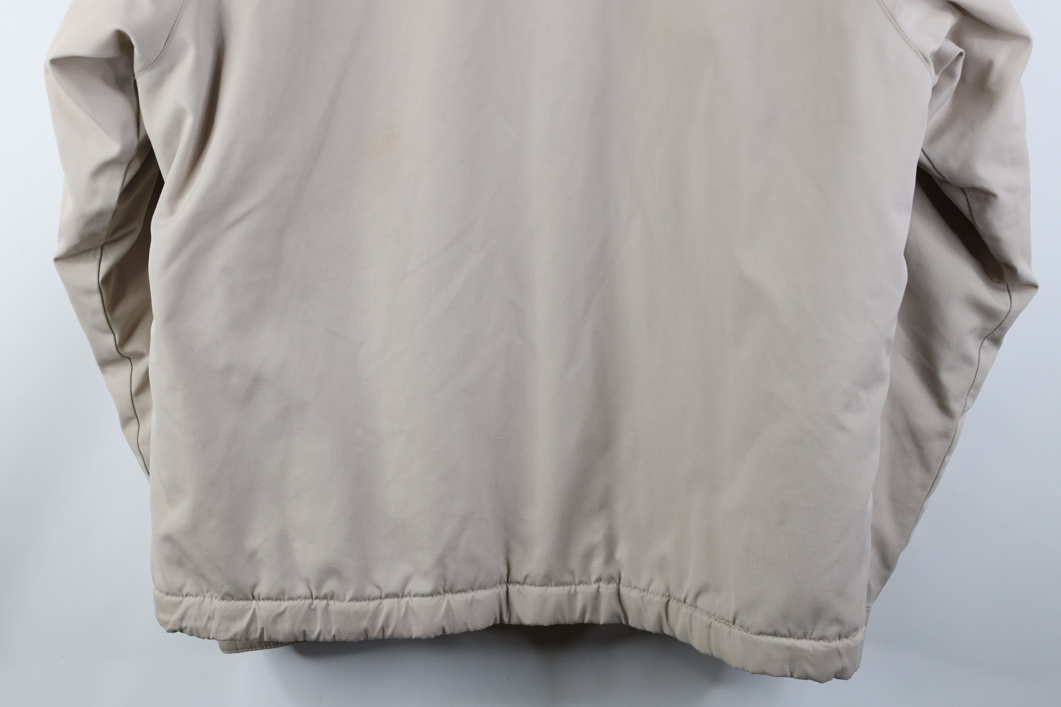 Vintage Vintage 70s Streetwear Puffer Cafe Racer Bomber Jacket Beige Size US XXL / EU 58 / 5 - 15 Thumbnail