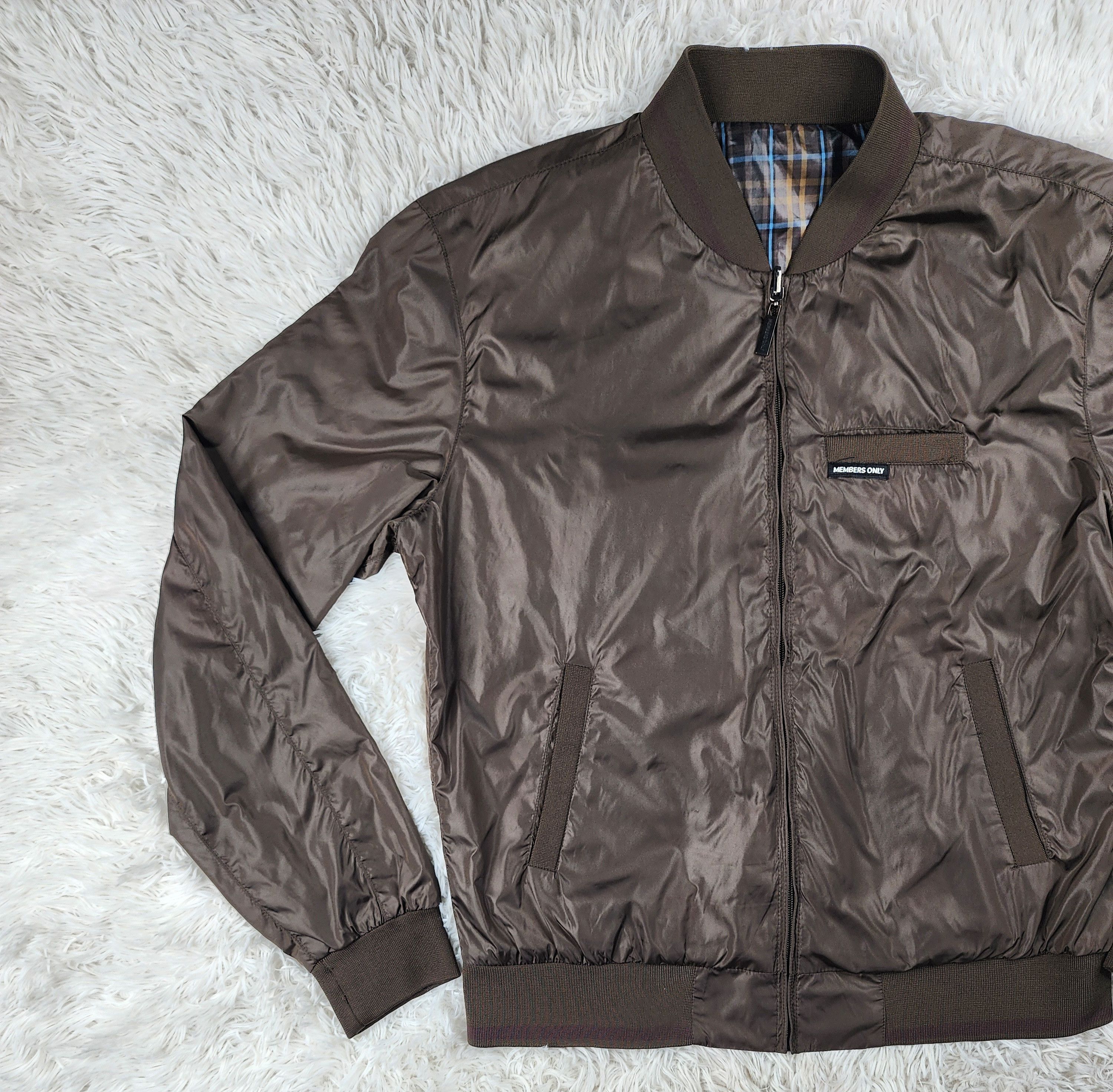 Members Only Members Only man reversible brown light jacket Size M Size US M / EU 48-50 / 2 - 3 Thumbnail
