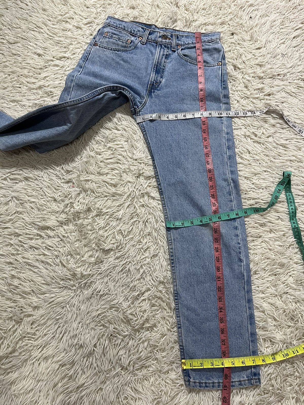 Levi's × Vintage VINTAGE LEVIS 505 90s MADE IN USA JEANS Size US 30 / EU 46 - 11 Thumbnail
