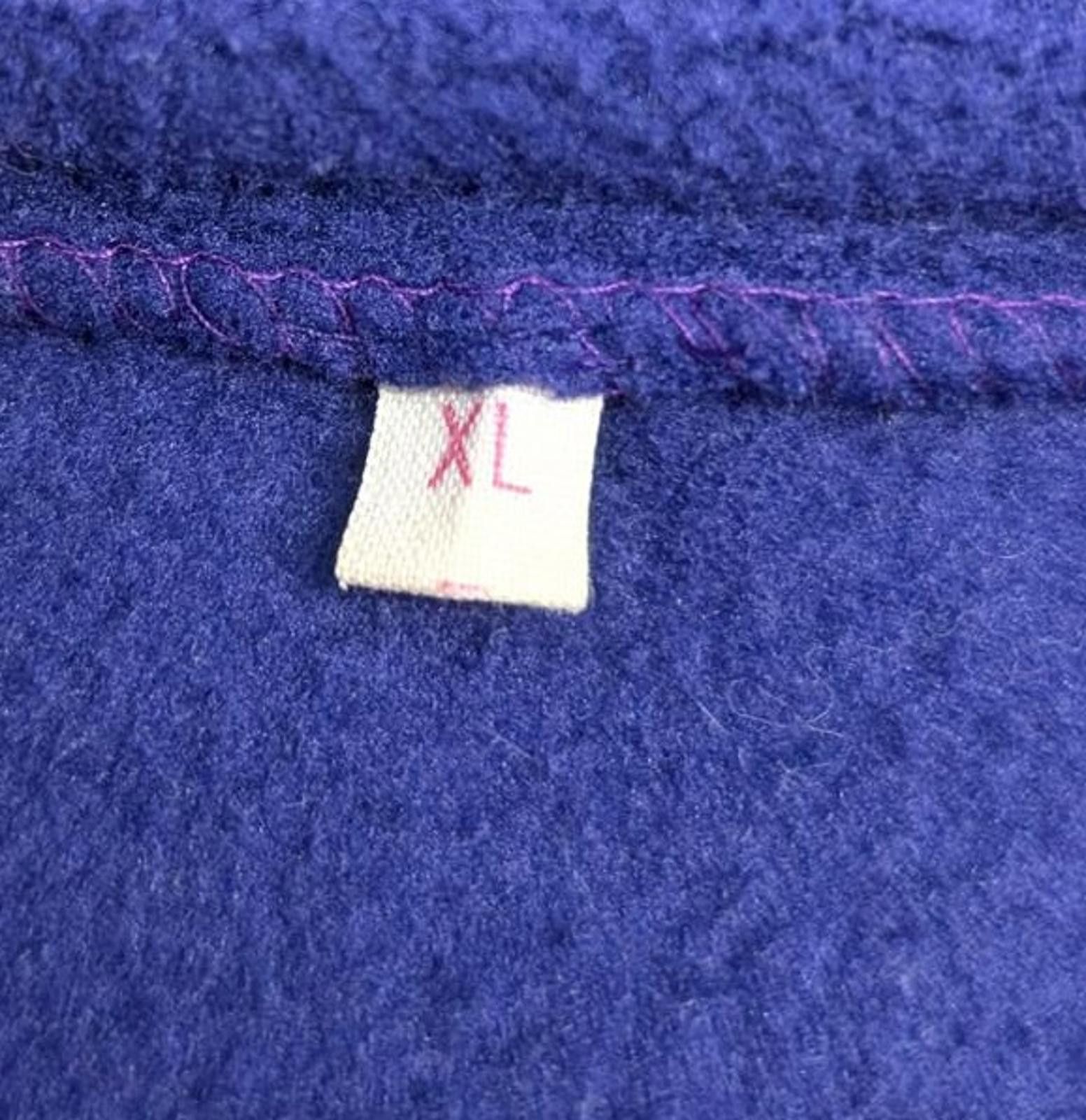Vintage Vintage 90s Atomic Sportswear Purple Orange Fleece Sweater Size US XL / EU 56 / 4 - 4 Thumbnail