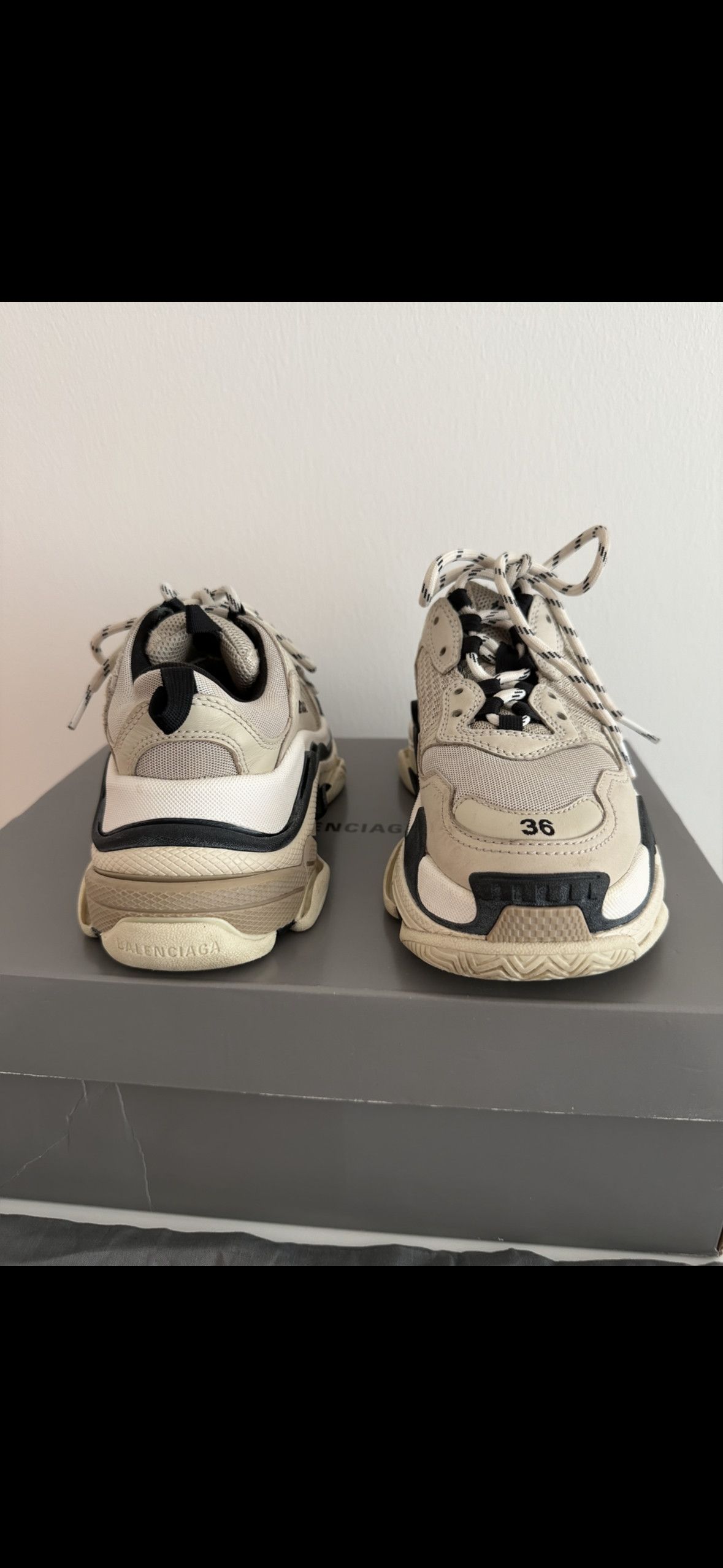 Balenciaga Balenciaga Triple S Cloth Trainers Size US 6 / IT 36 - 4 Thumbnail