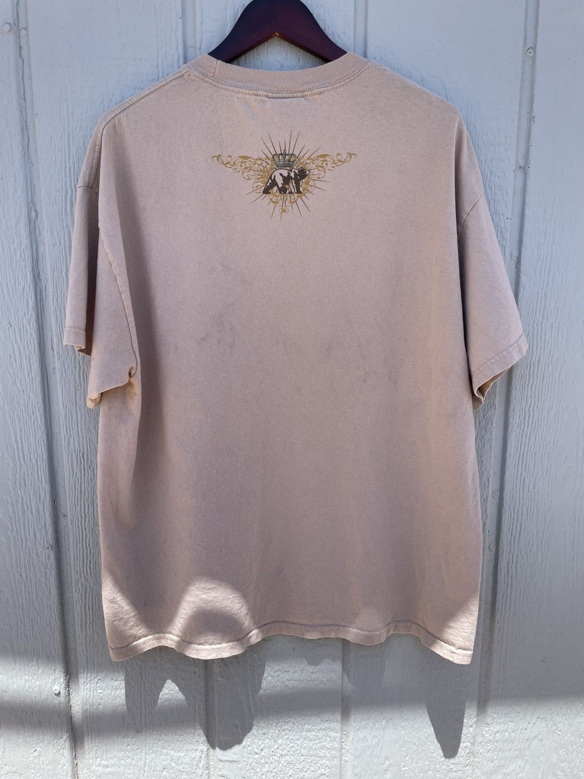 Ezekiel Vintage 2000s Y2K Ezekiel Stake Brand Tan Xl T-shirt Size US XL / EU 56 / 4 - 9 Thumbnail
