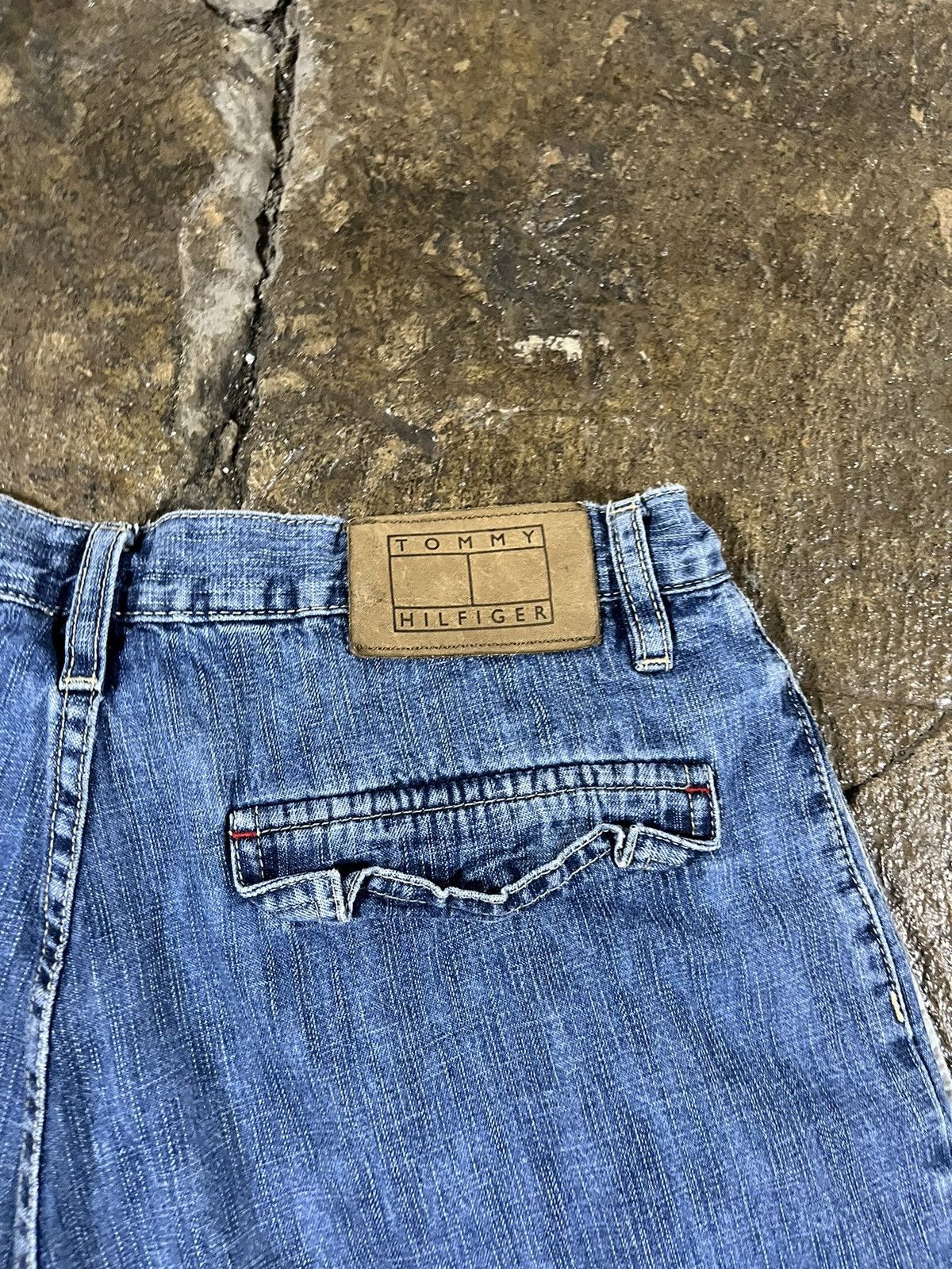 JNCO × Tommy Hilfiger × Vintage Crazy Y2K Tommy Hilfiger Cargo Jorts Skater Baggy Shorts Size US 34 / EU 50 - 6 Thumbnail