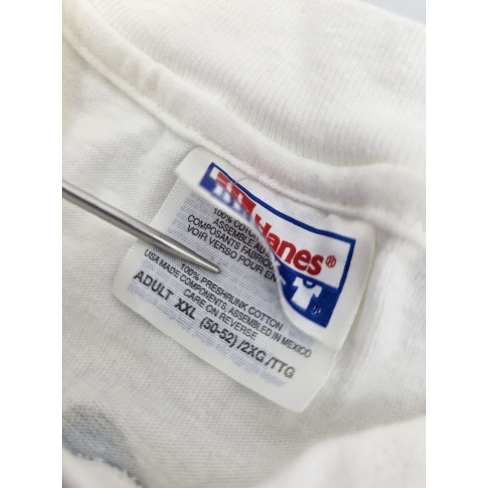 Gildan VINTAGE AL DOMBO the Legend T-Shirt 2XL White Cotton Polyester Mens 1997 Front Back Graphic (Classic) Size US XXL / EU 58 / 5 - 5 Thumbnail