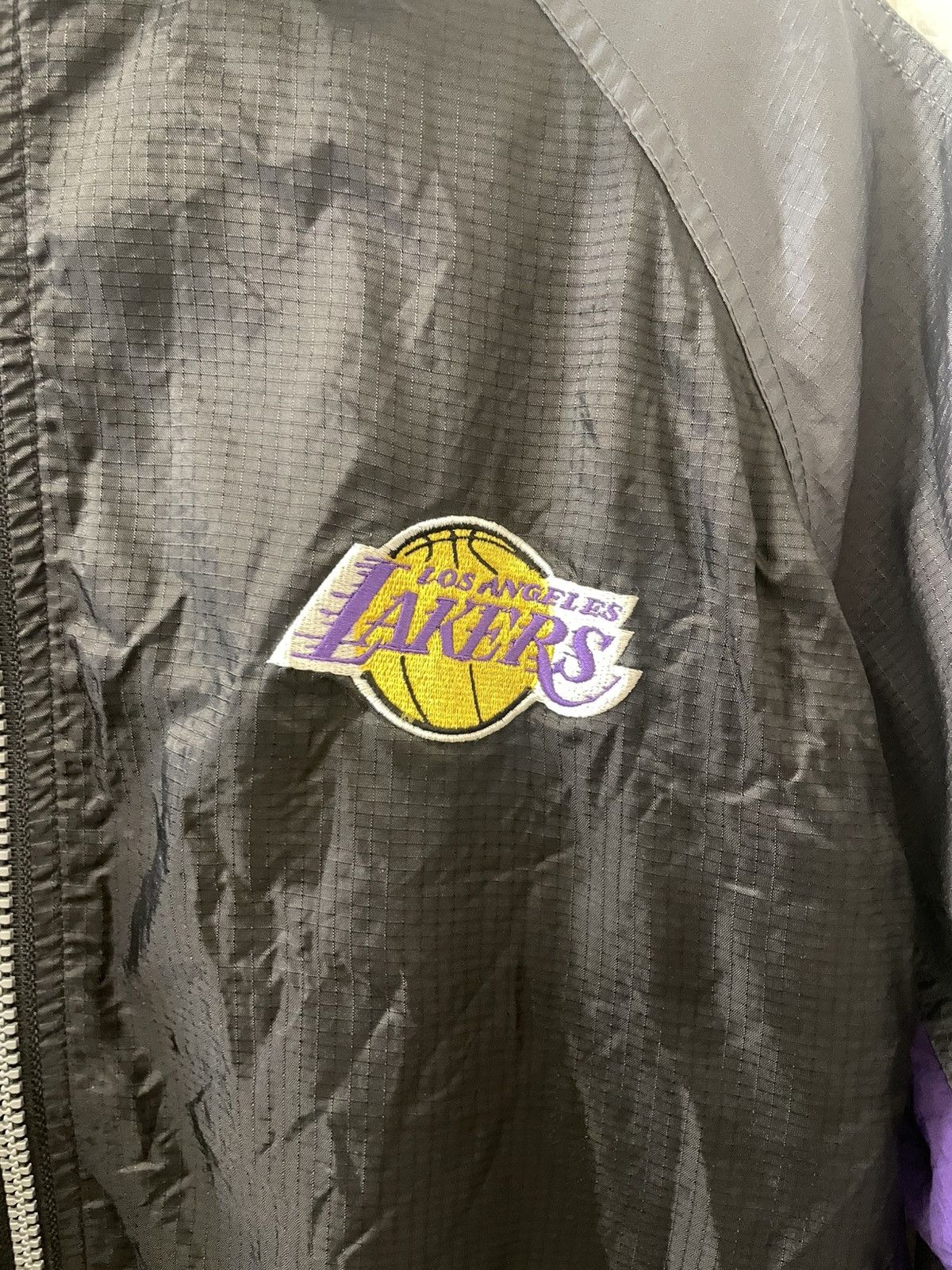 Starter Vintage LA Lakers Windbreaker Size US M / EU 48-50 / 2 - 2 Thumbnail