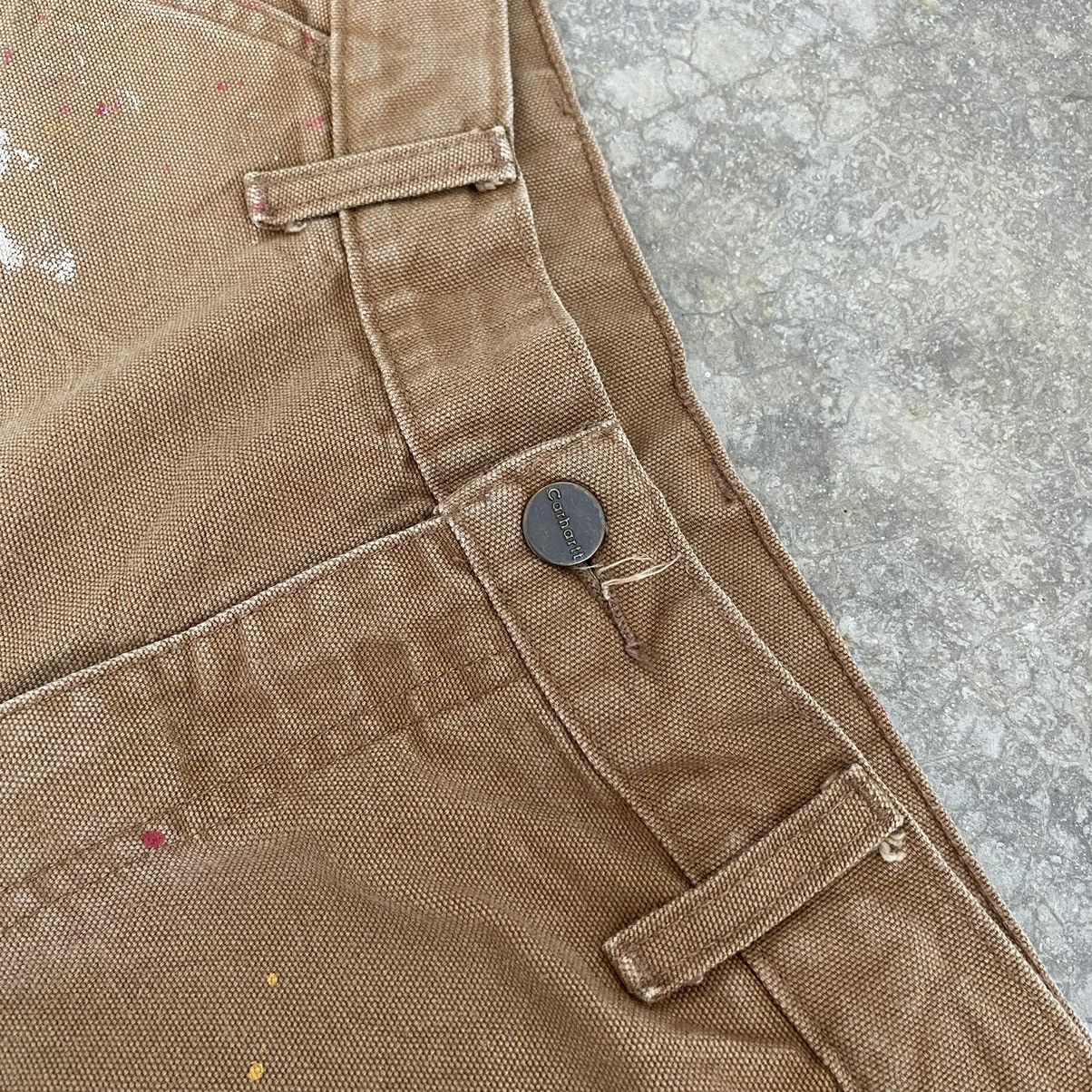 Carhartt Vintage Carhartt Tan Splatter Painter Workwear Pants Size US 33 - 9 Thumbnail