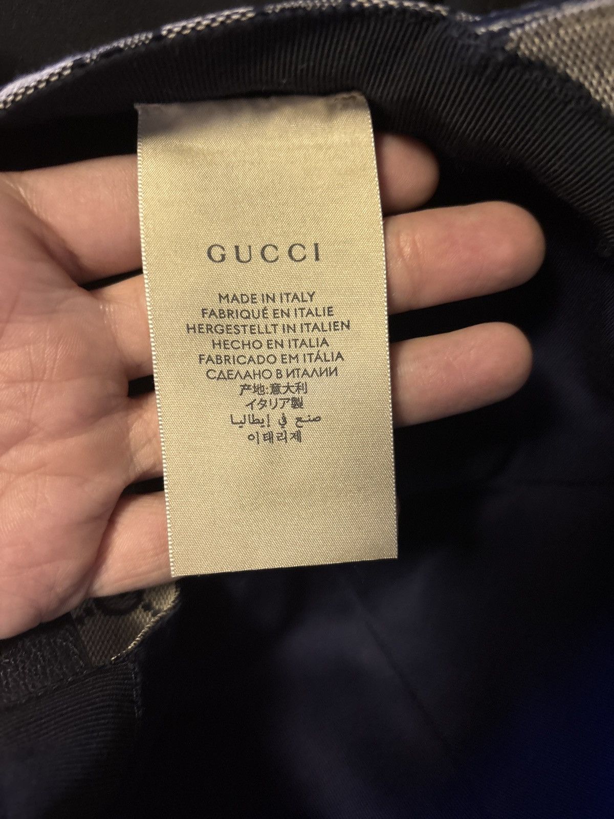Gucci Medium Gucci Hat flawless condition,Double G Baseball Canvas Size ONE SIZE - 10 Thumbnail