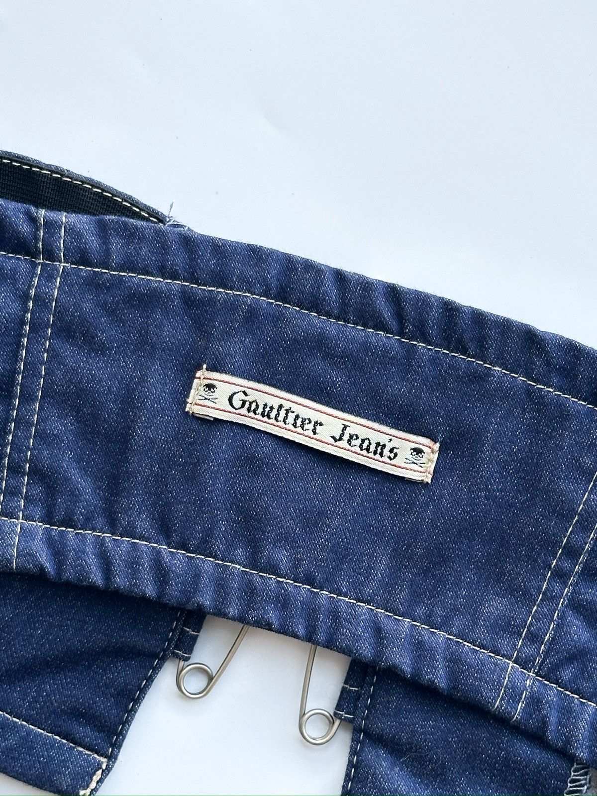 Jean Paul Gaultier Jean Paul Gaultier - Safety pin Corset 1990 Size S / US 4 / IT 40 - 9 Thumbnail