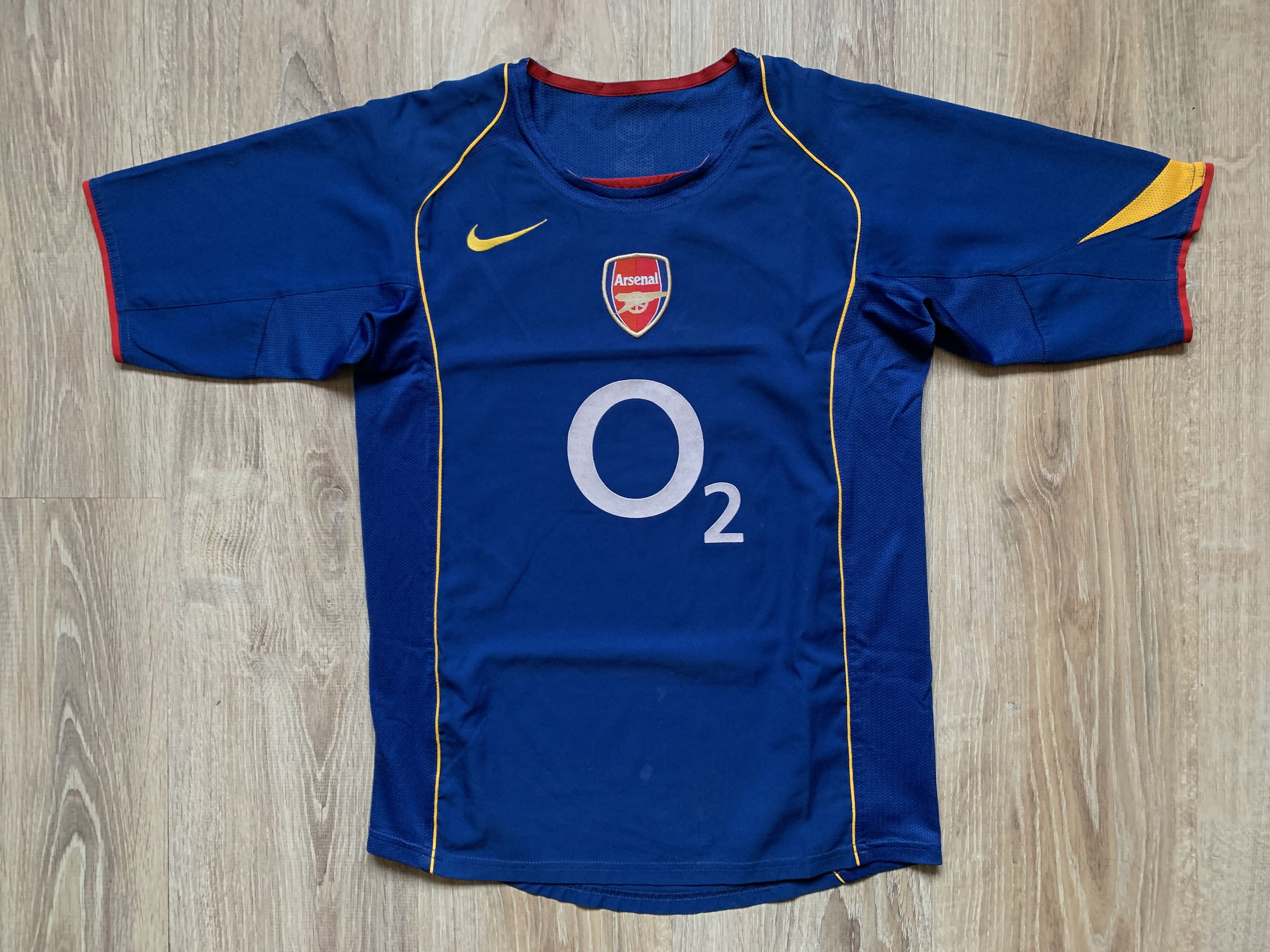 Nike × Vintage Kids Vintage Nike Arsenal Away Shirt 2004-2006 Size US XXS / EU 40 - 3 Thumbnail