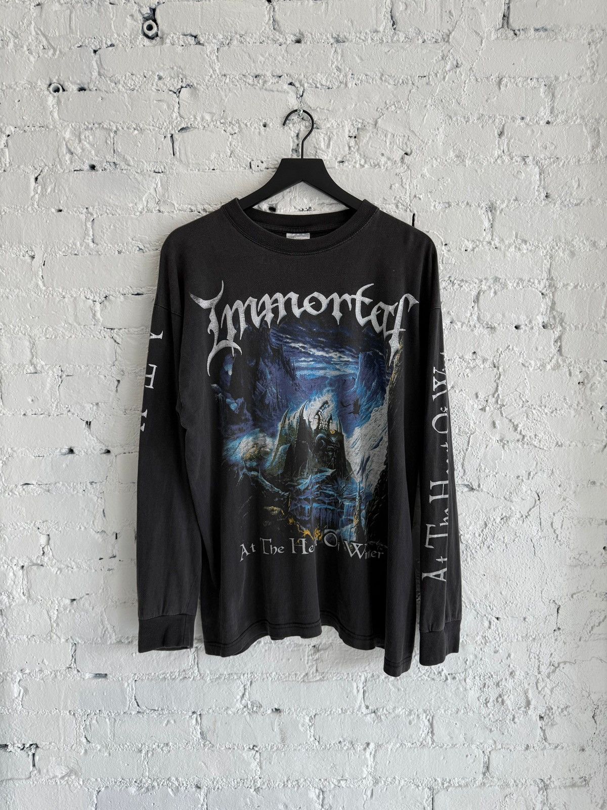 Vintage 1990s IMMORTAL ‘AT THE HEART OF WINTER’ L/S TEE Size US XL / EU 56 / 4 - 1 Thumbnail