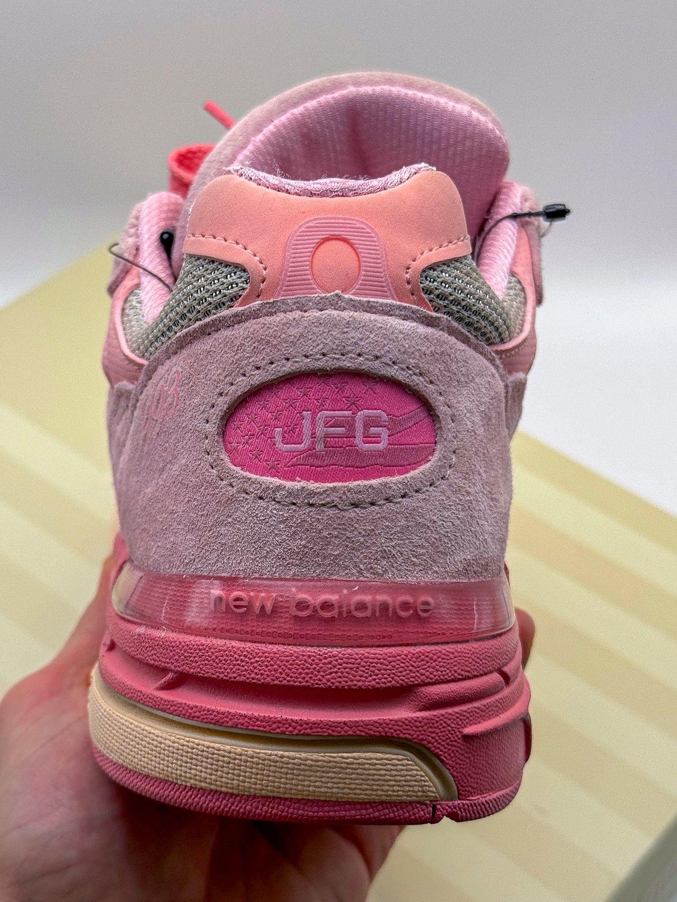 Joe Freshgoods × New Balance New Balance 993 x Joe Freshgoods Performance Art Powder Pink Size US 10 / EU 43 - 17 Thumbnail