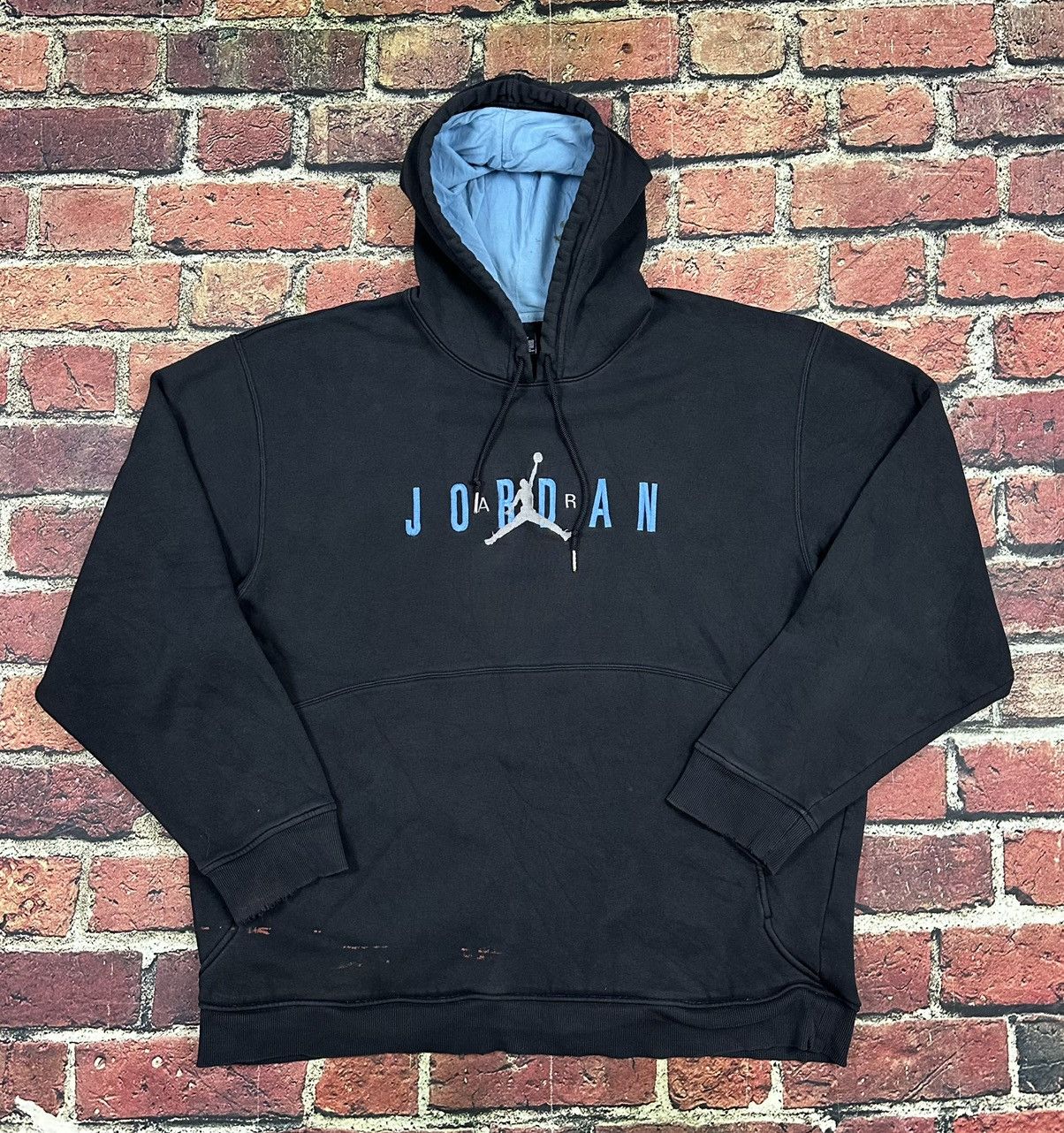 Jordan Brand Vintage Air Jordan Brand Hoodie Sweatshirt Jumpman Y2K Baggy Size US XXL / EU 58 / 5 - 1 Thumbnail