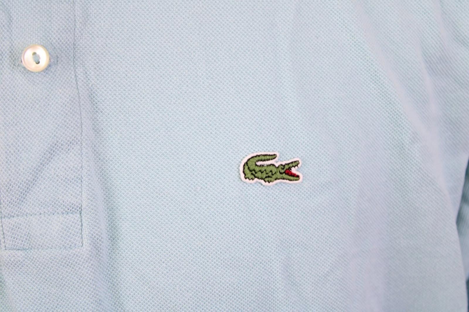 Lacoste Lacoste Blue Summer Men Short Sleeve Polo Shirt Size 7 / XXL Size US M / EU 48-50 / 2 - 4 Thumbnail