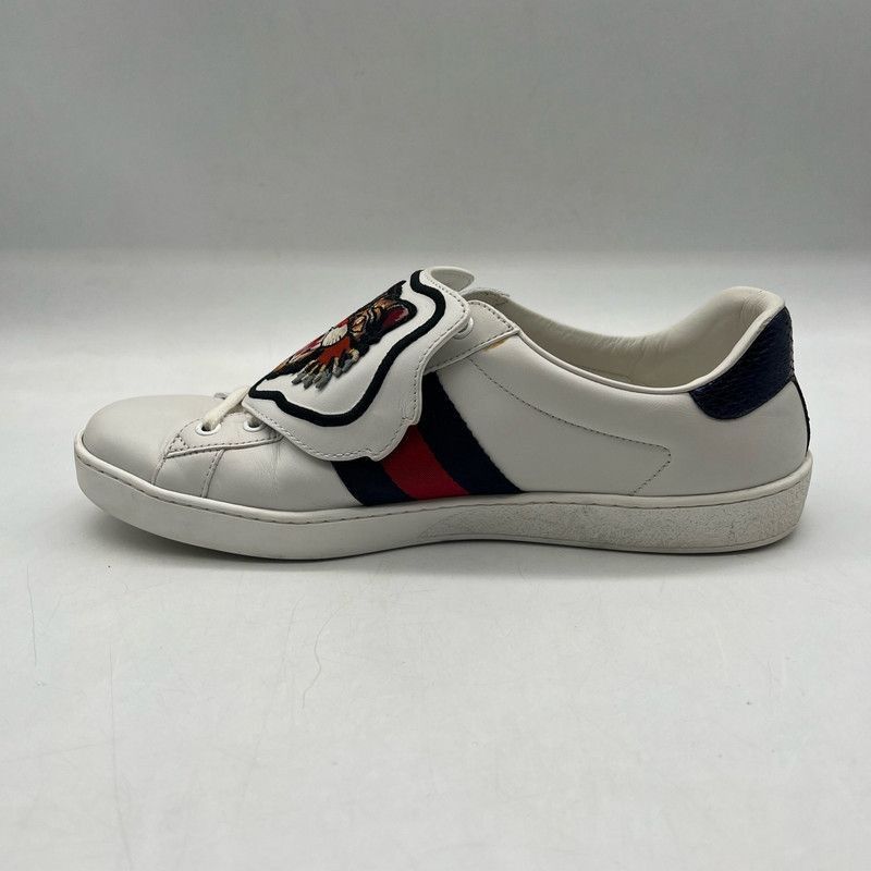 Gucci Gucci Ace Leather Low-Top Sneakers for Men - Size US 8.5 / EU 41-42 - 6 Thumbnail