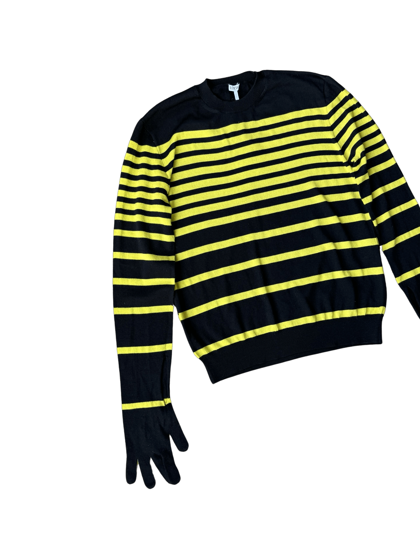 Loewe SS23 Striped Glove Sweater (BNWT) Size US L / EU 52-54 / 3 - 3 Thumbnail
