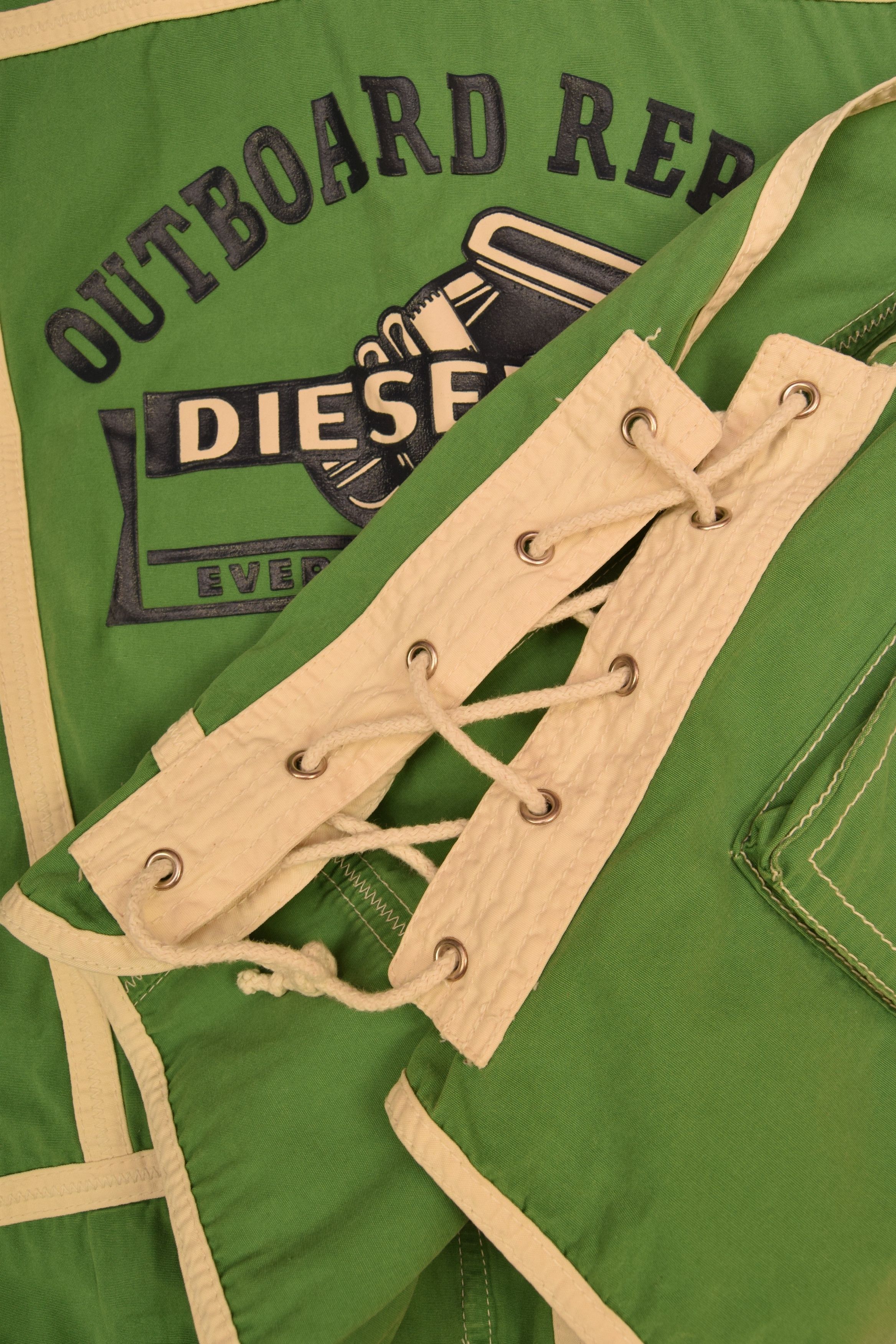Diesel Thunder Boating Hooded Vest Utilitarian Technical