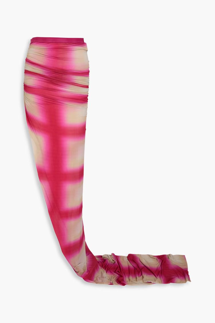 Rick Owens o1y0126 Maxi Skirt in Multicolor Size 28" / US 6 / IT 42 - 1 Thumbnail