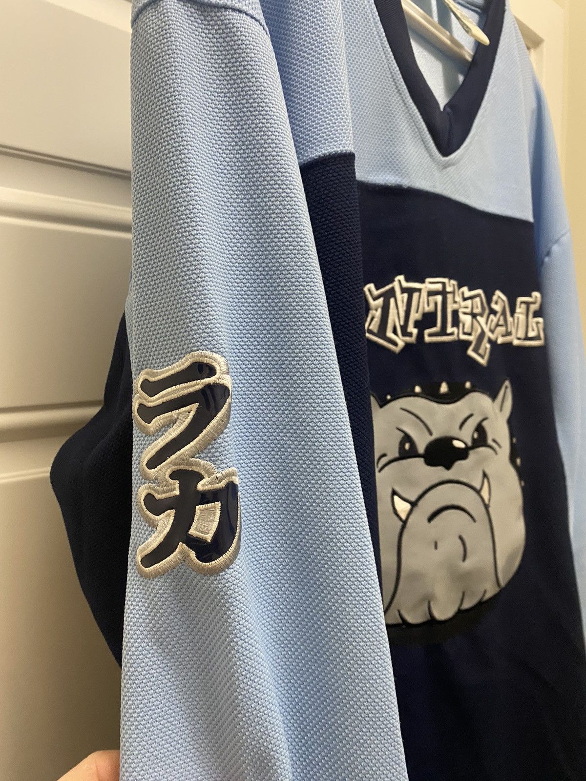 Japanese Brand × Vintage Vintage 925 Originals Central Jersey Bulldog 90’s Y2K Size US XL / EU 56 / 4 - 3 Thumbnail