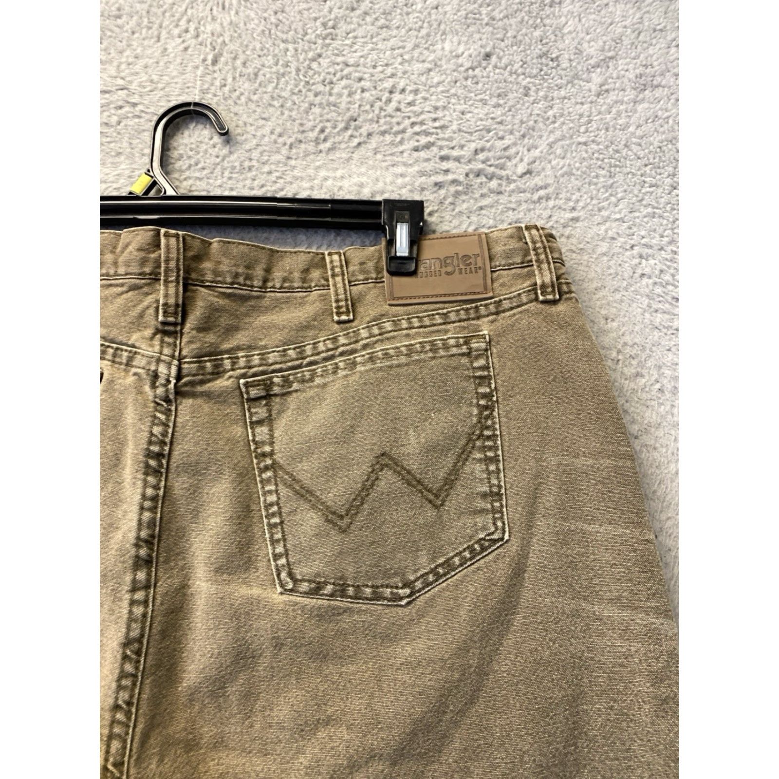 Wrangler VINTAGE Wrangler Rugged Wear Thermal Jeans Men 44x34 Brown Insulation (65 8) Size US 44 / EU 60 - 7 Thumbnail