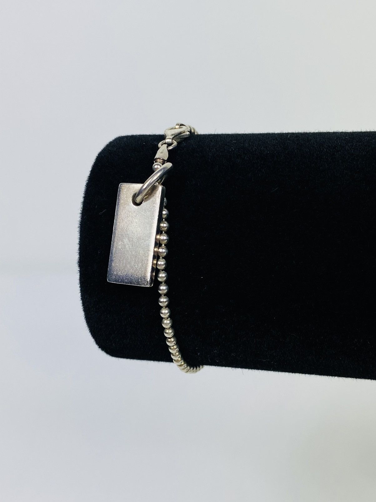 Gucci Gucci .925 Silver Logo Bracelet Size ONE SIZE - 2 Thumbnail