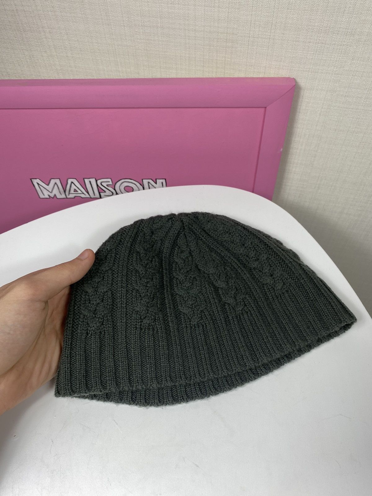 Vintage Toast knit hat Size ONE SIZE - 2 Thumbnail