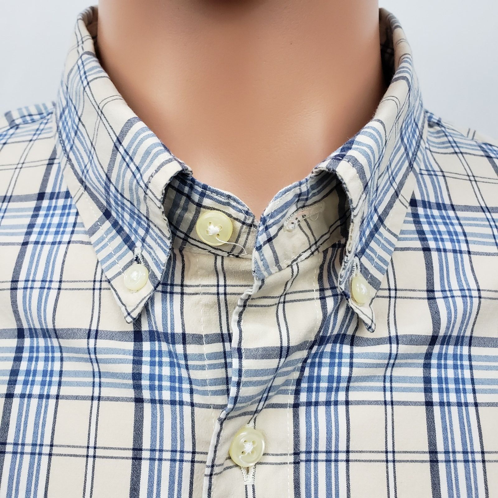 J.Crew J. Crew Secret Wash Shirt Stretch Plaid Check L/S Men XL Size US XL / EU 56 / 4 - 5 Thumbnail
