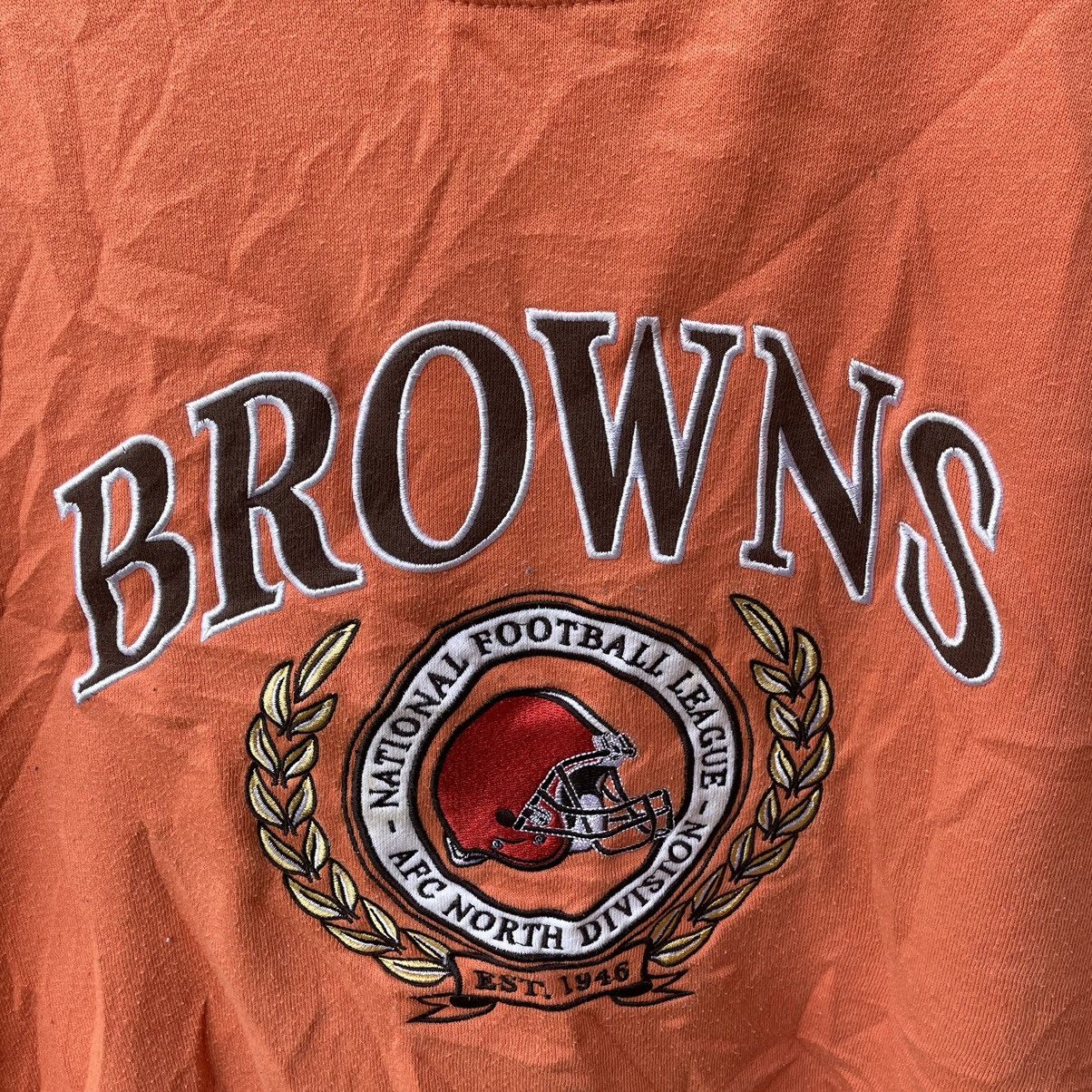 NFL × Vintage 🔥Vintage NFL Brown National Football League Sweatshirts Size US L / EU 52-54 / 3 - 3 Thumbnail