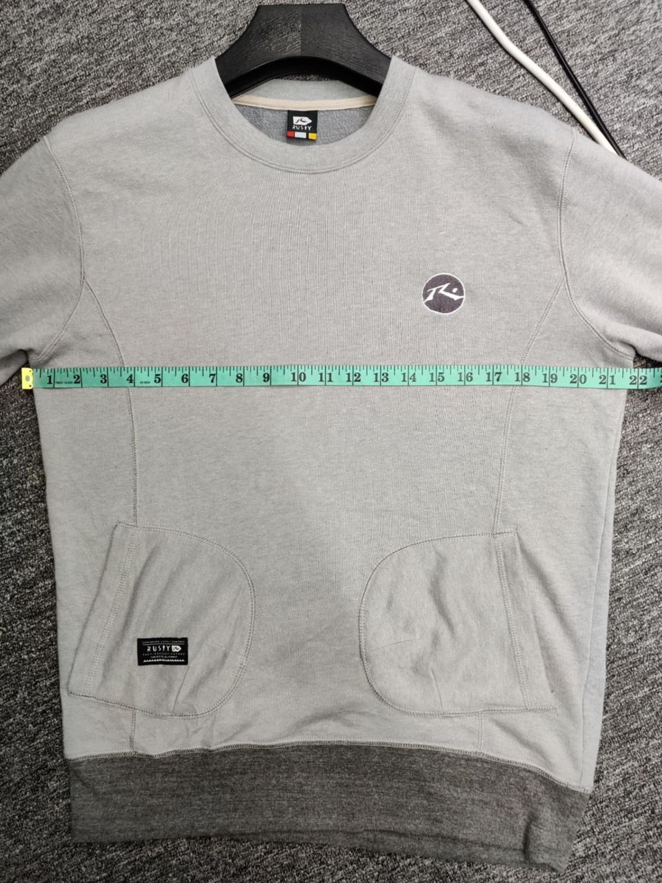 Rusty Vintage Rusty Small Logo Crewneck Sweatshirt Size US L / EU 52-54 / 3 - 11 Thumbnail