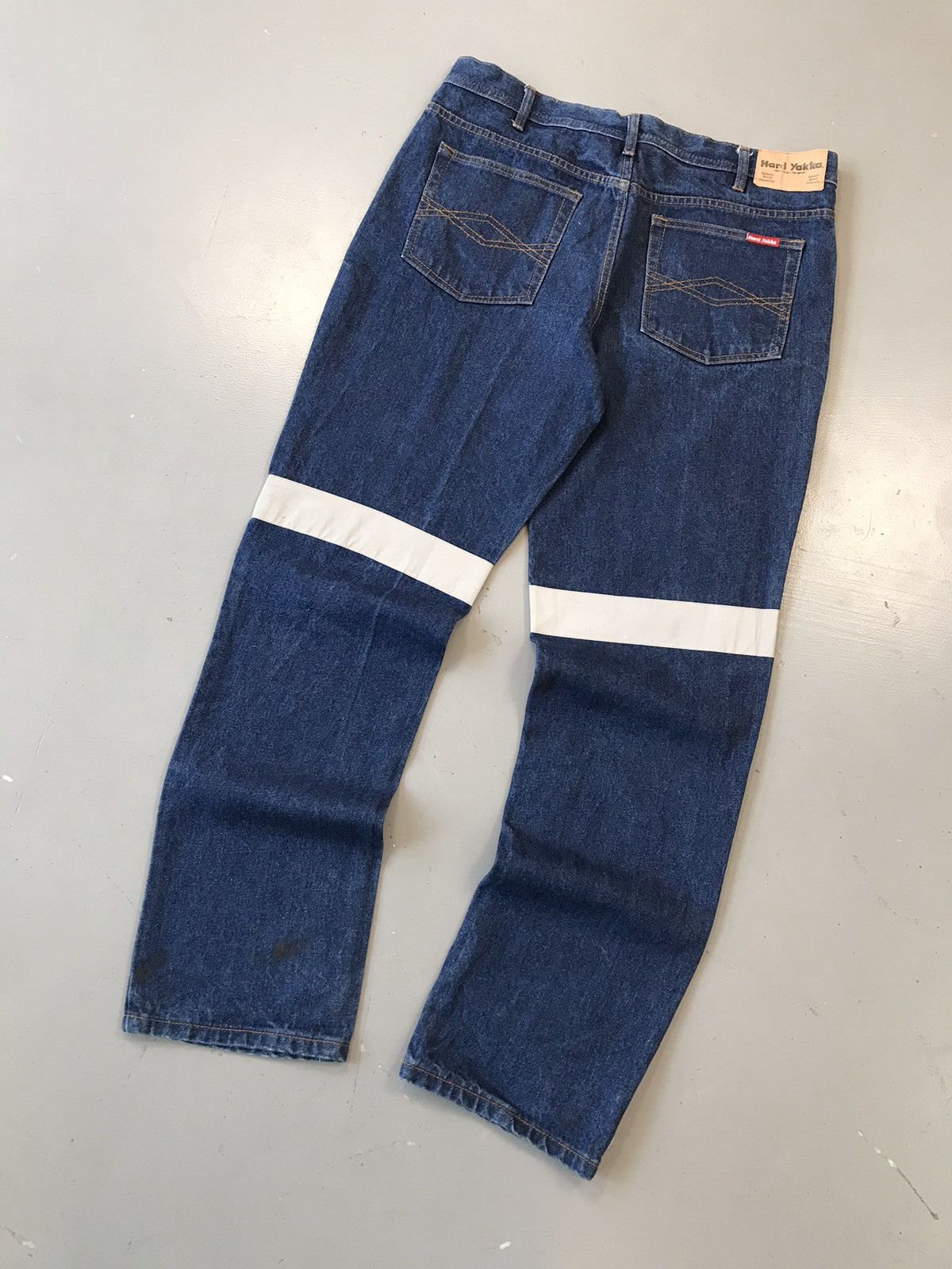 Vintage Y2K vintage hard yaaka knee strip denim Size US 36 / EU 52 - 8 Thumbnail