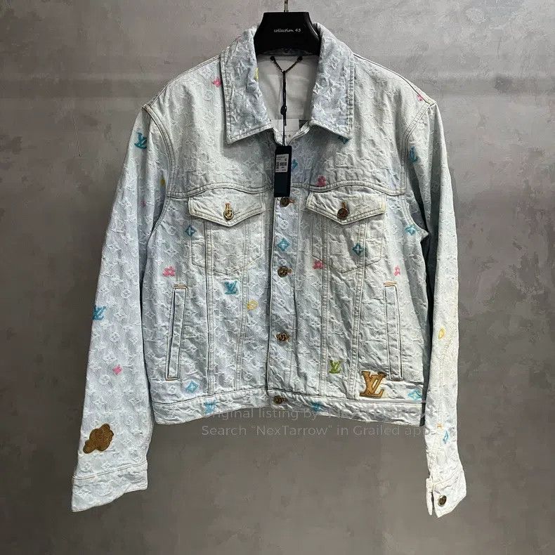 Louis Vuitton Louis Vuitton 24 Latest Light Blue Logo monogrammed embroi Size US M / EU 48-50 / 2 - 1 Thumbnail