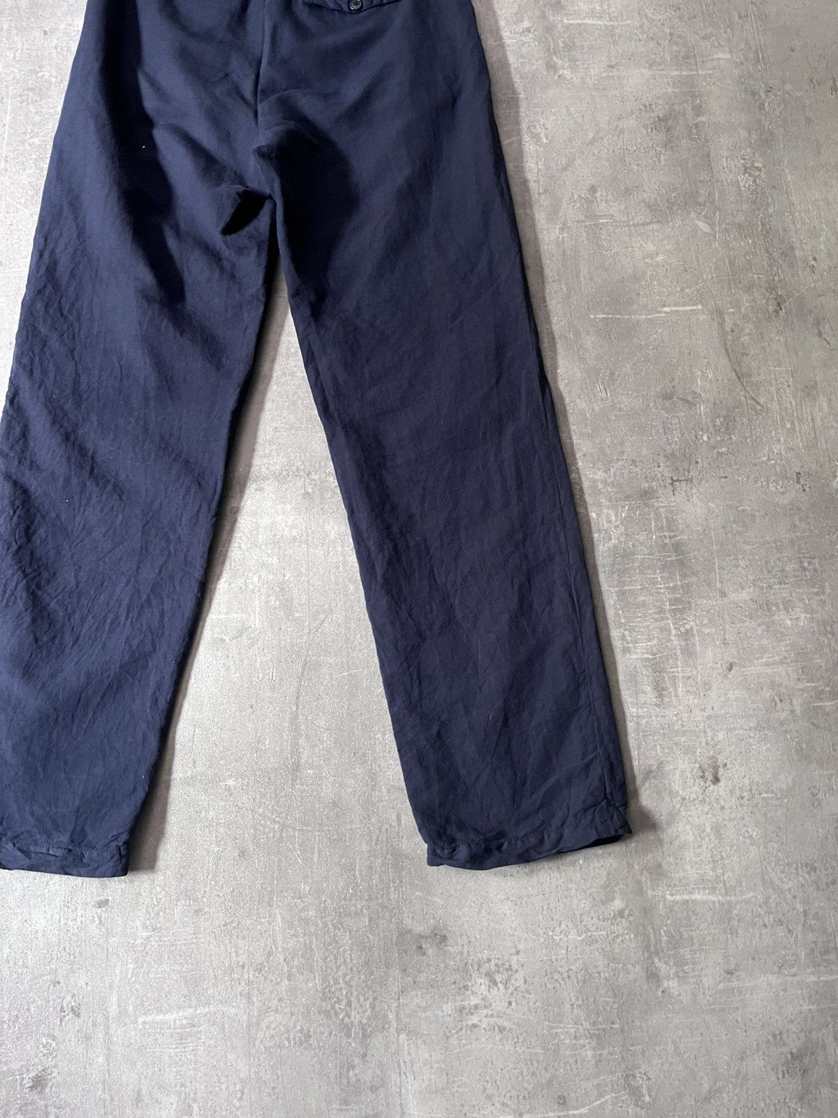 Our Legacy Our Legacy navy cotton linen pants Size US 30 / EU 46 - 7 Thumbnail