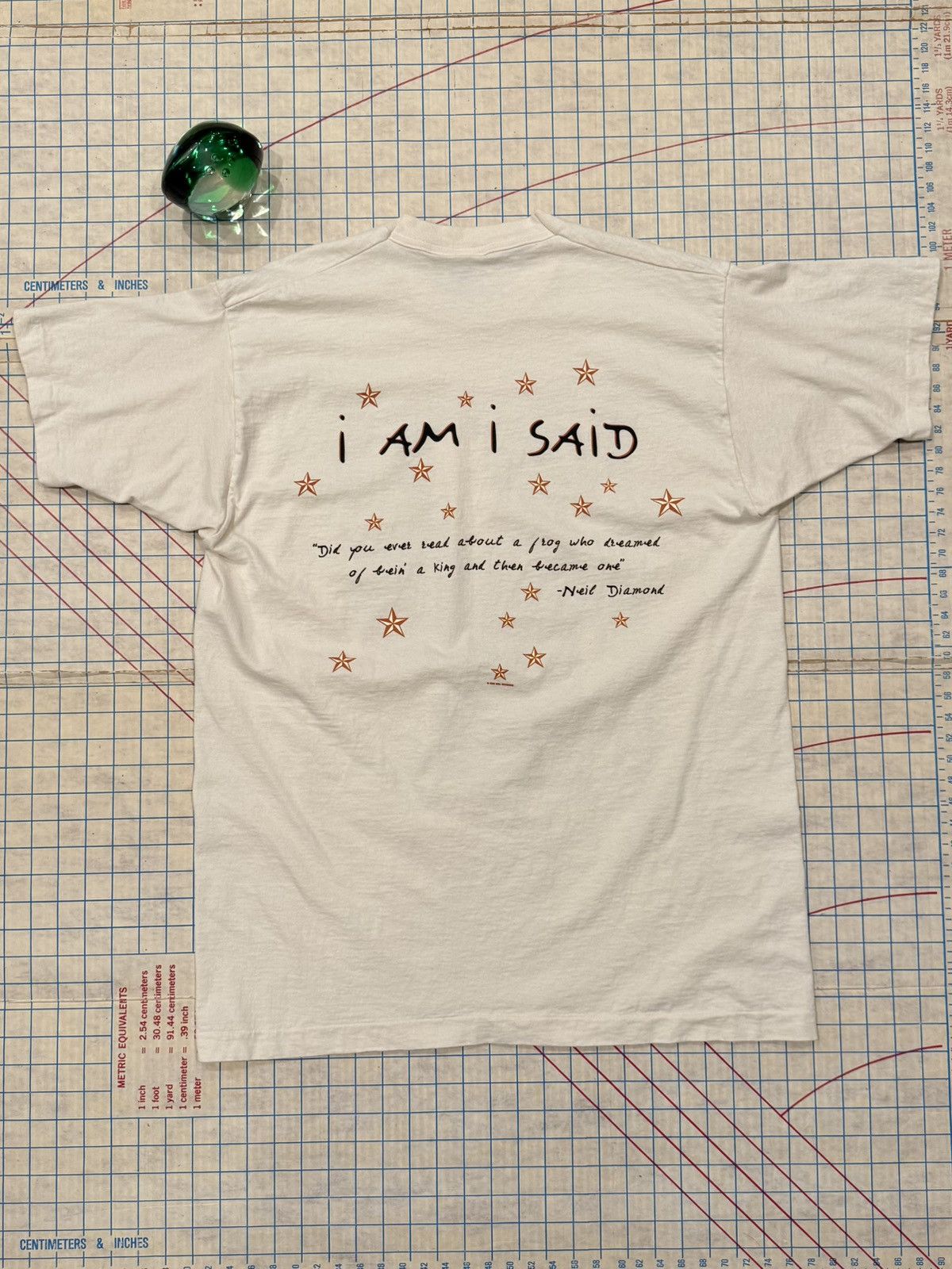 Band Tees Vintage Neil Diamond i am i said Graphic Tee 1996 Size XL Size US XL / EU 56 / 4 - 11 Thumbnail