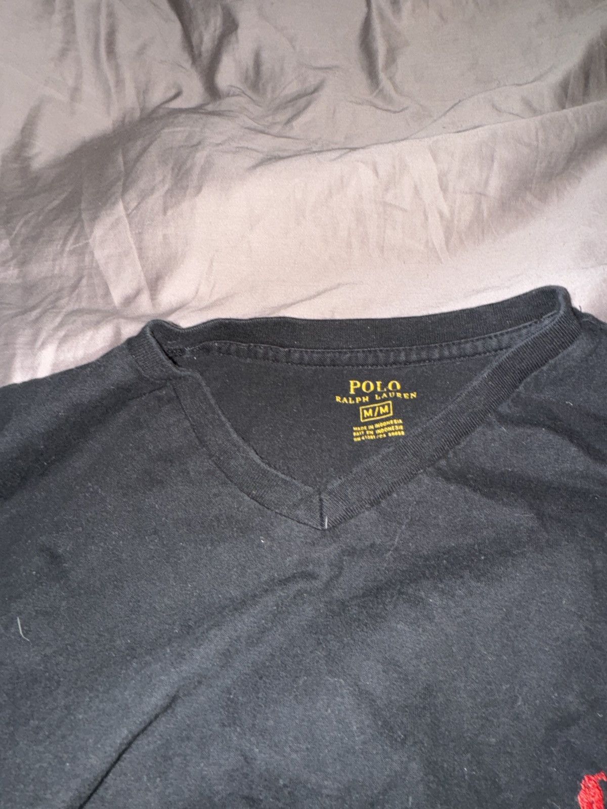 Polo Ralph Lauren Black Polo T-Shirt Size US M / EU 48-50 / 2 - 3 Thumbnail