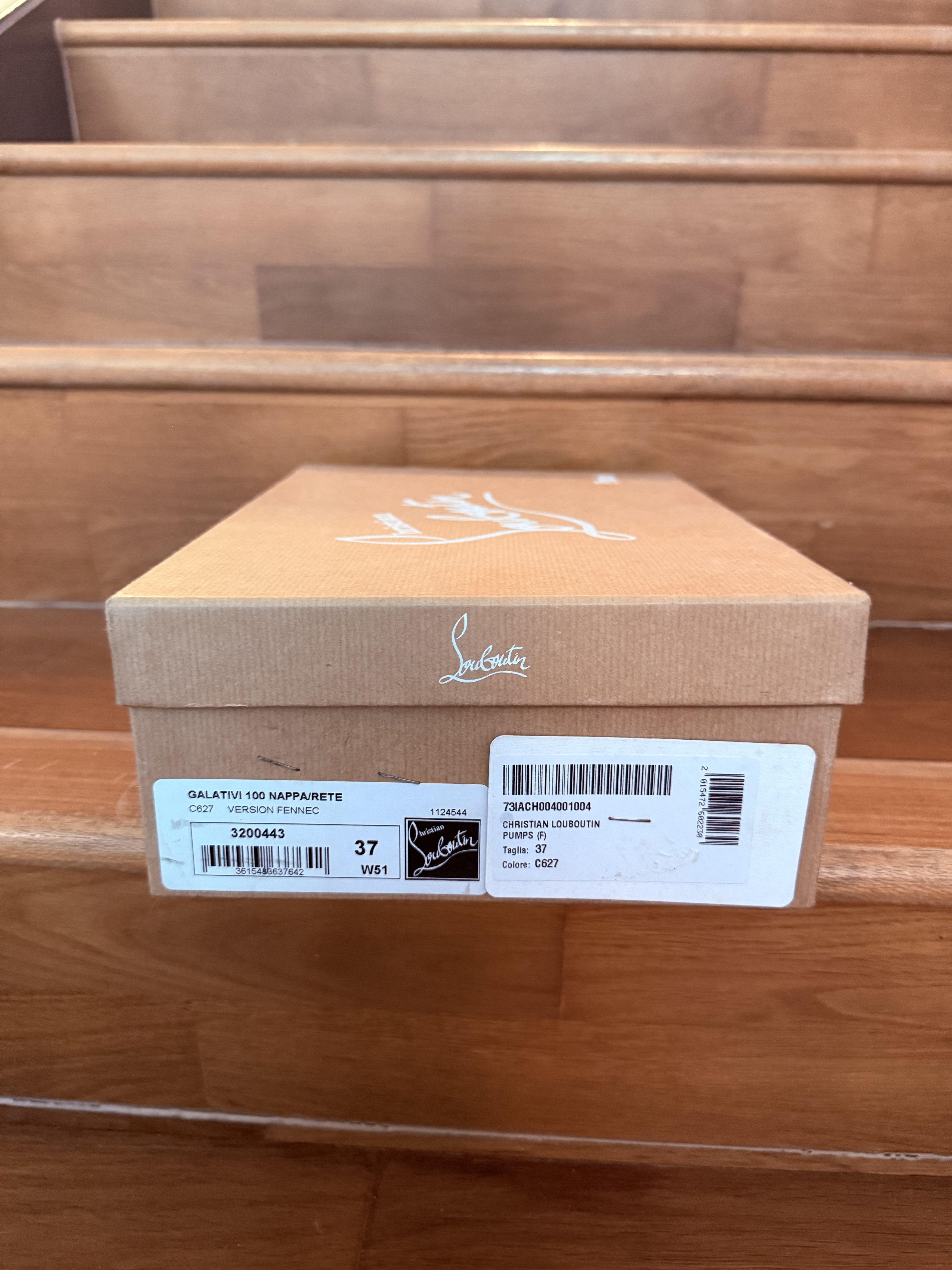 Christian Louboutin Galativi 100 Size US 7 / IT 37 - 2 Thumbnail