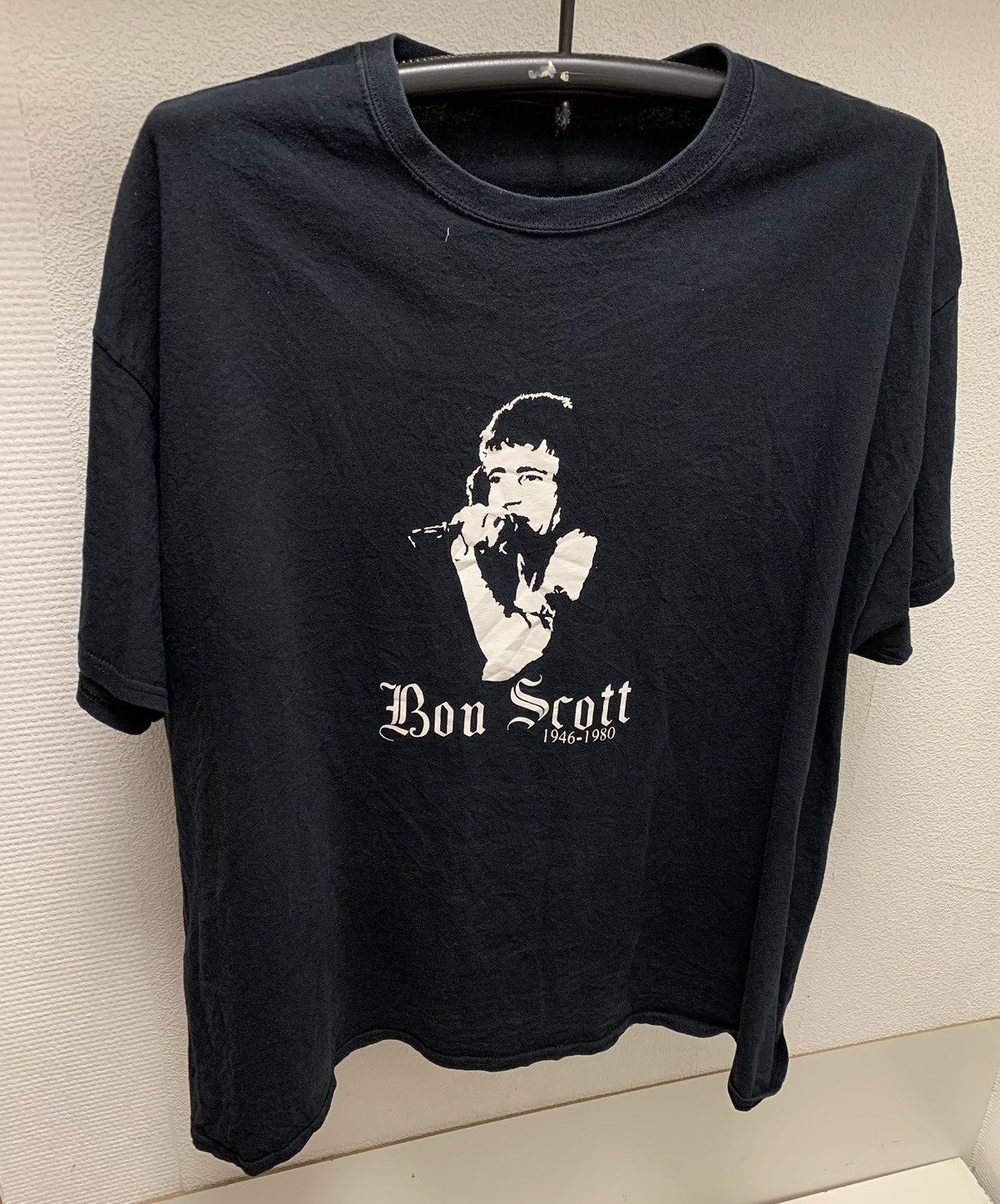 AC/DC Bon Scott 1946-1980 vintage black t-shirt XXXL 3XL Size US XXL / EU 58 / 5 - 1 Thumbnail