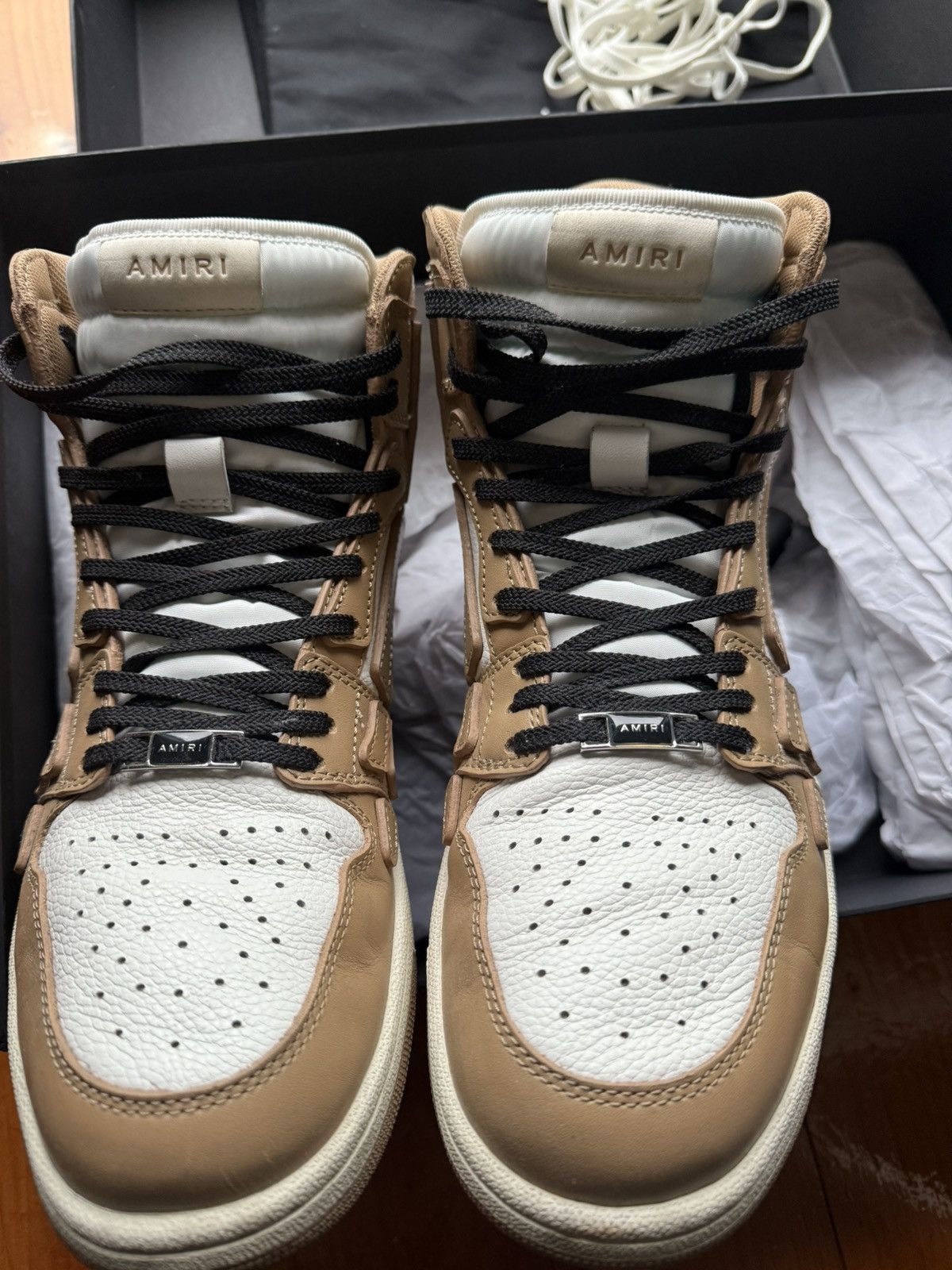 Amiri Amiri skeledunk hi tops Size US 10 / EU 43 - 2 Thumbnail