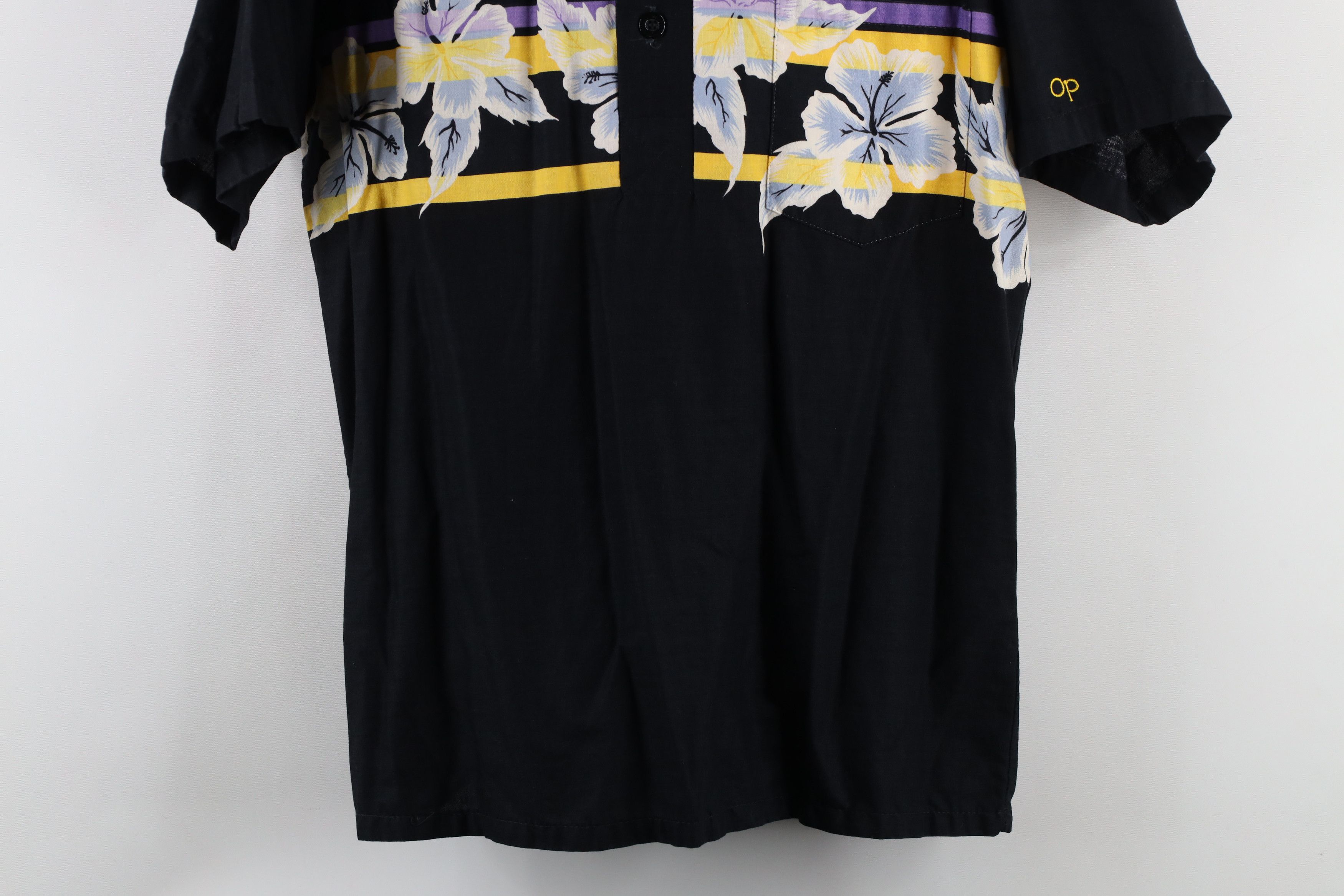 Ocean Pacific × Vintage Vintage 80s Ocean Pacific Sunwear Collard Button Down Polo Size US M / EU 48-50 / 2 - 3 Thumbnail